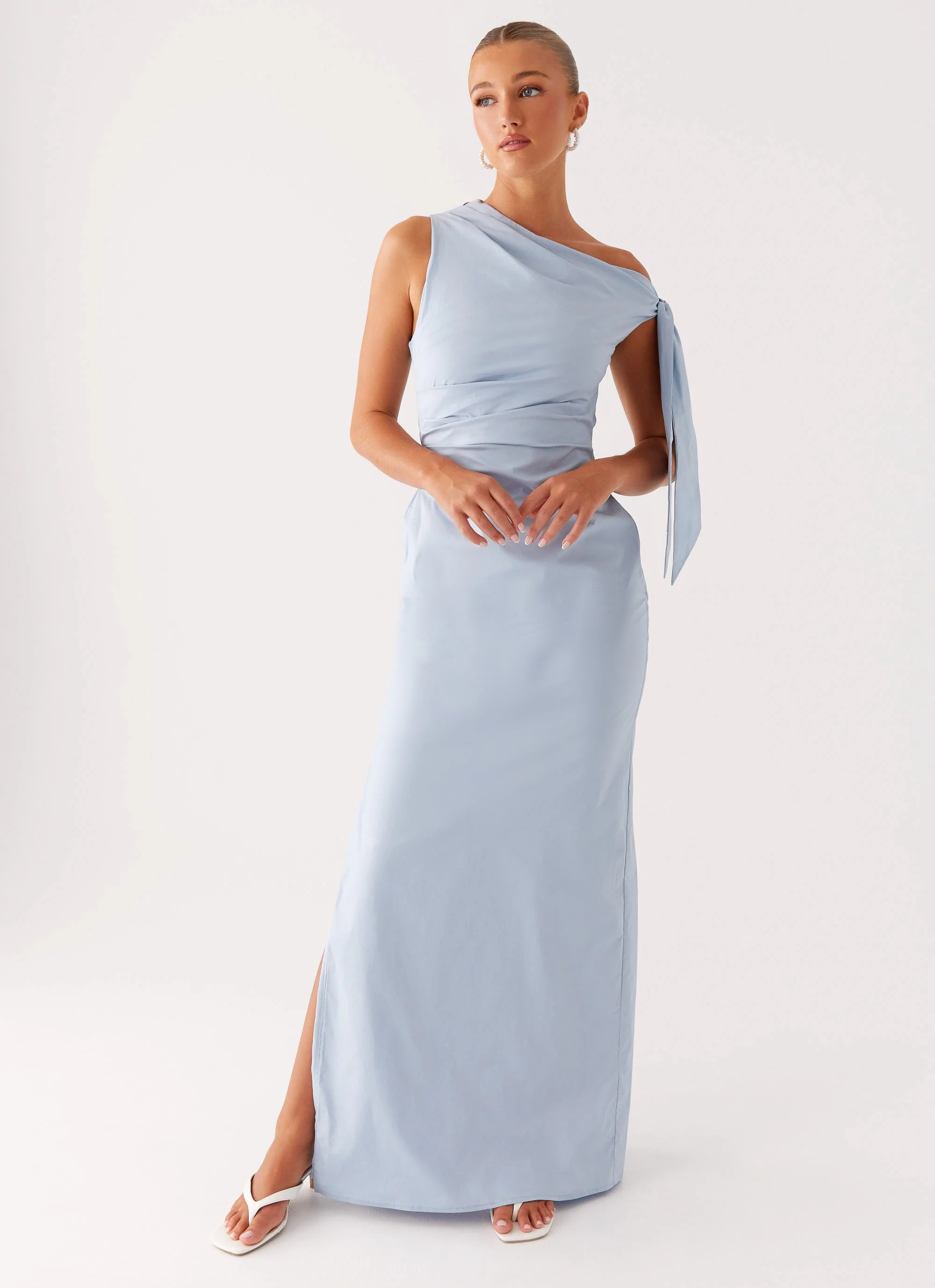 Marella Maxi Dress - Blue - Image 6