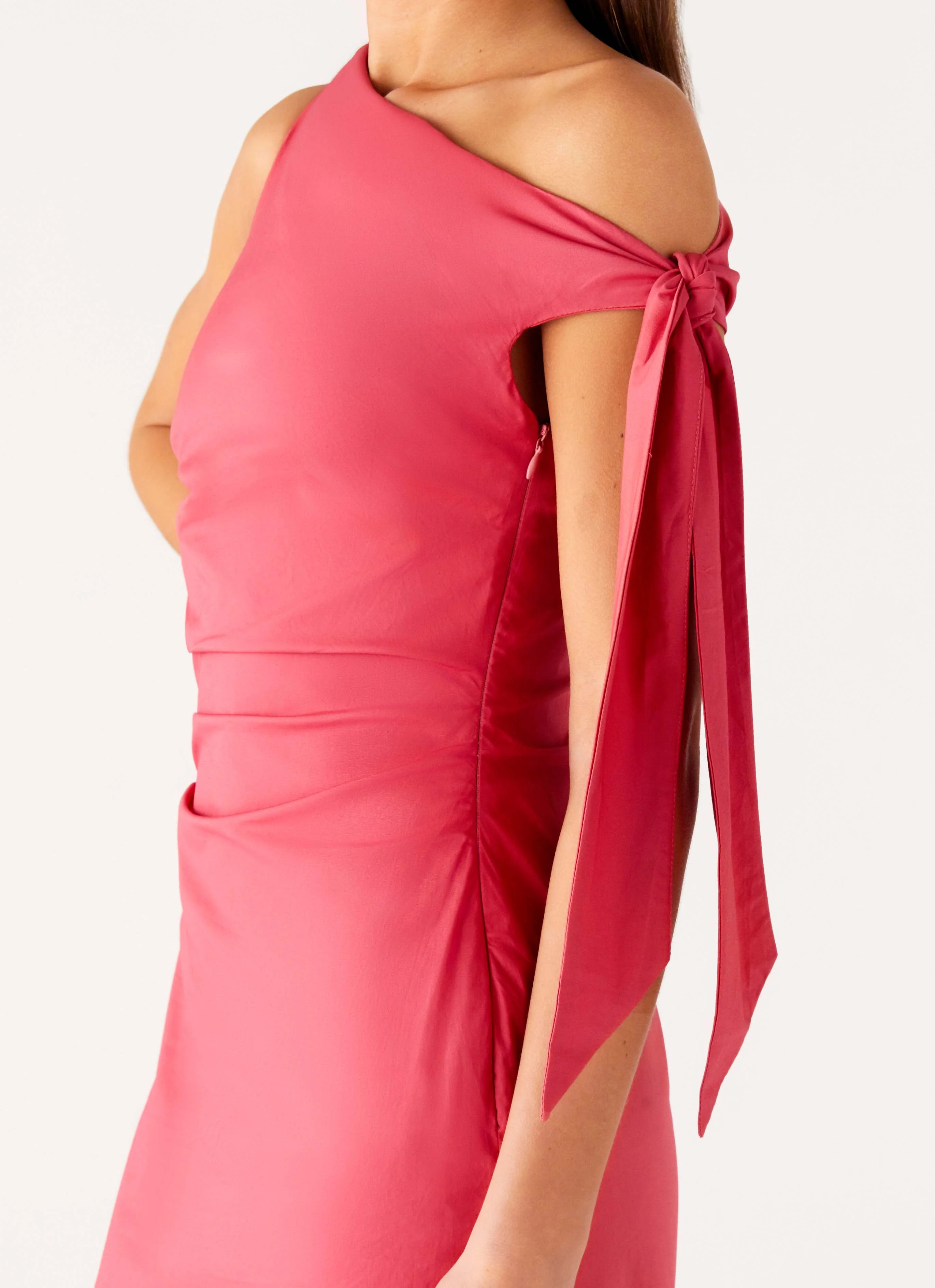 Marella Maxi Dress - Coral - Image 5