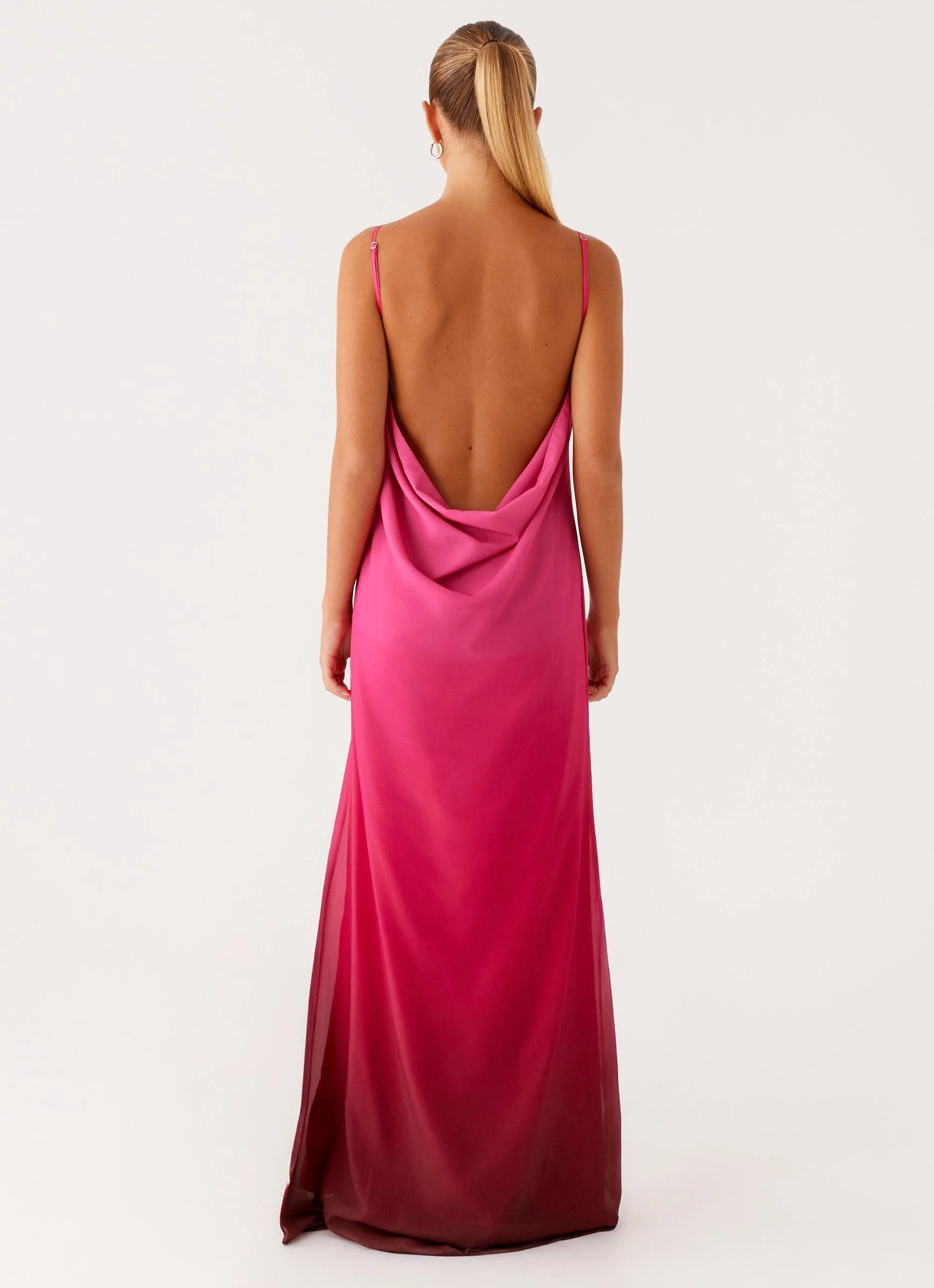 Marianne Maxi Dress - Fuchsia Gradient - Image 5