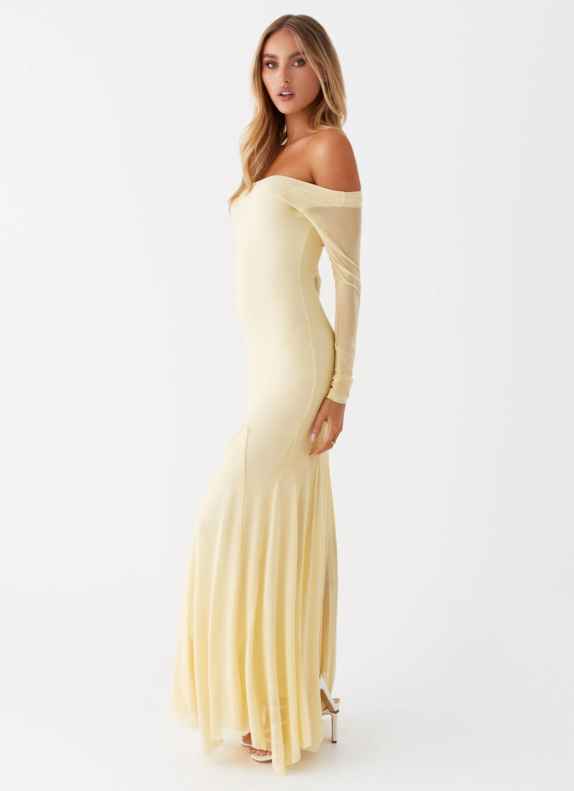 Maribel Maxi Dress - Yellow - Image 2