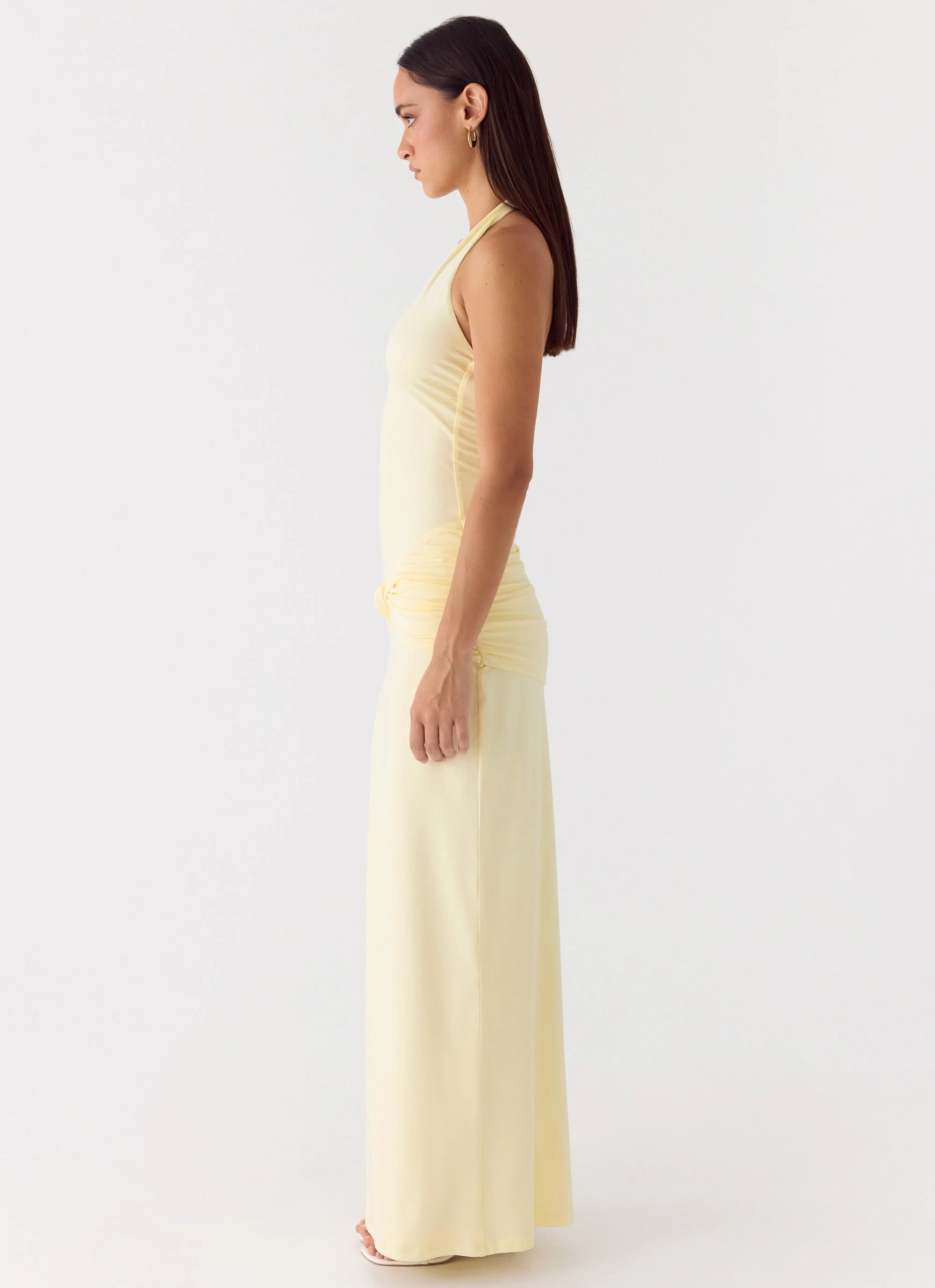 Maribelle Maxi Dress - Lemon - Image 2