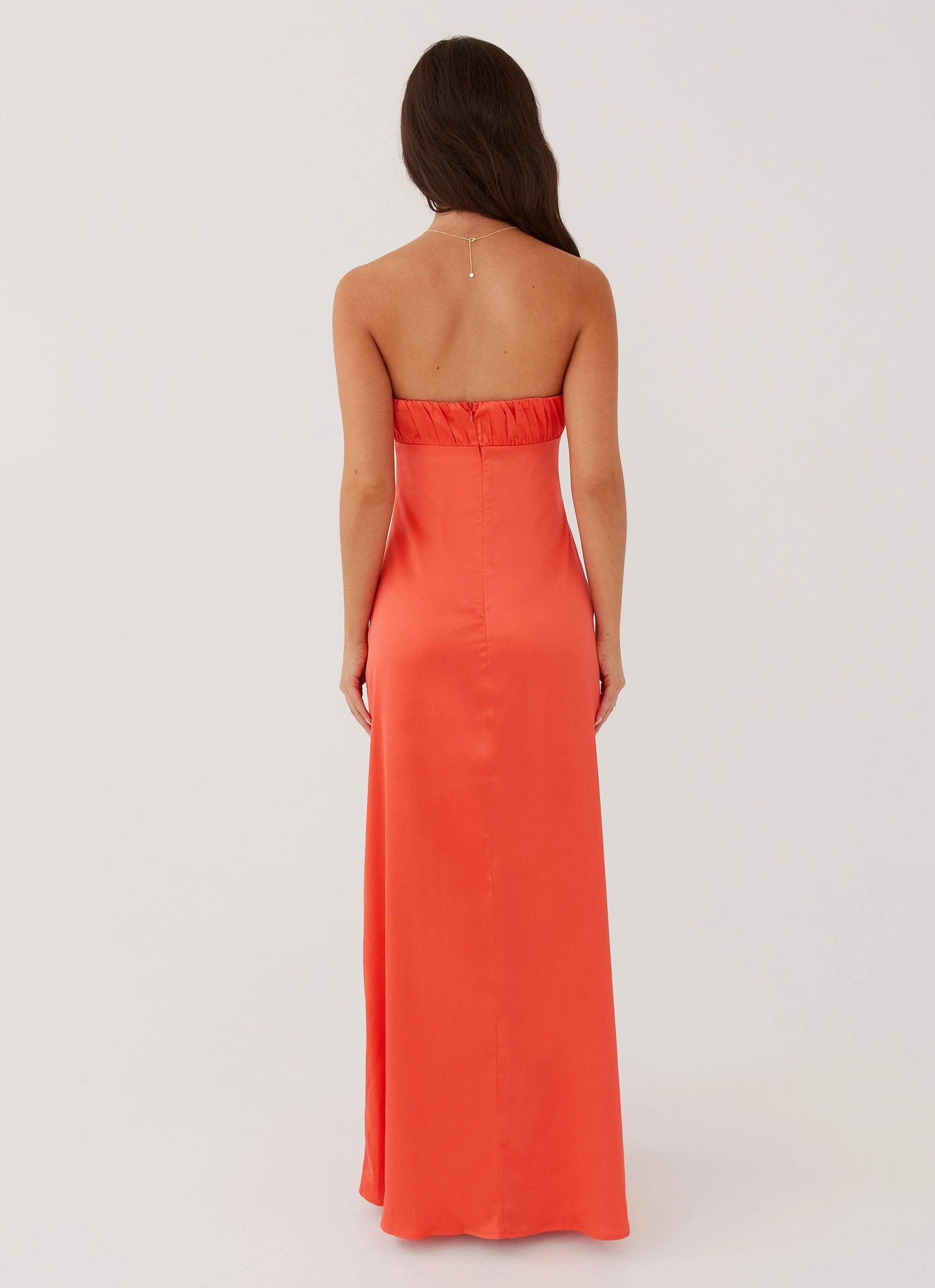 Marion Maxi Dress - Papaya - Image 6
