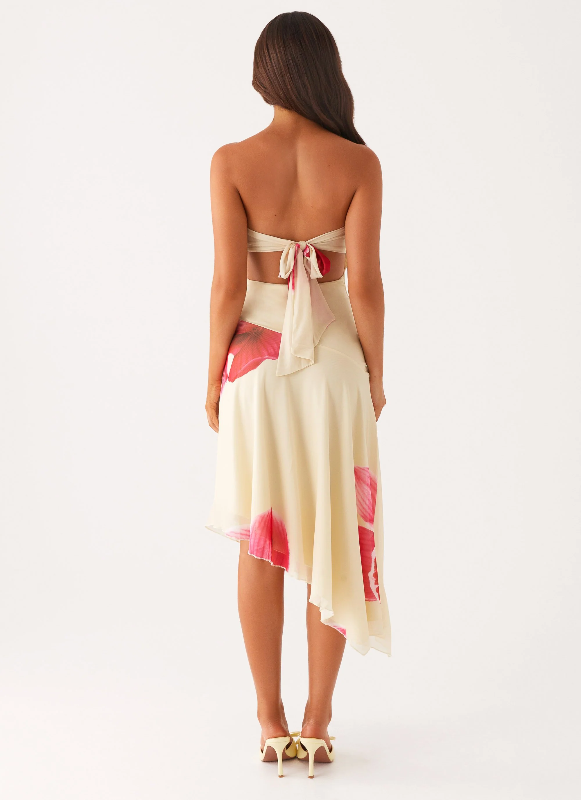 Mariposa Midi Dress - Orchid Yellow - Image 4