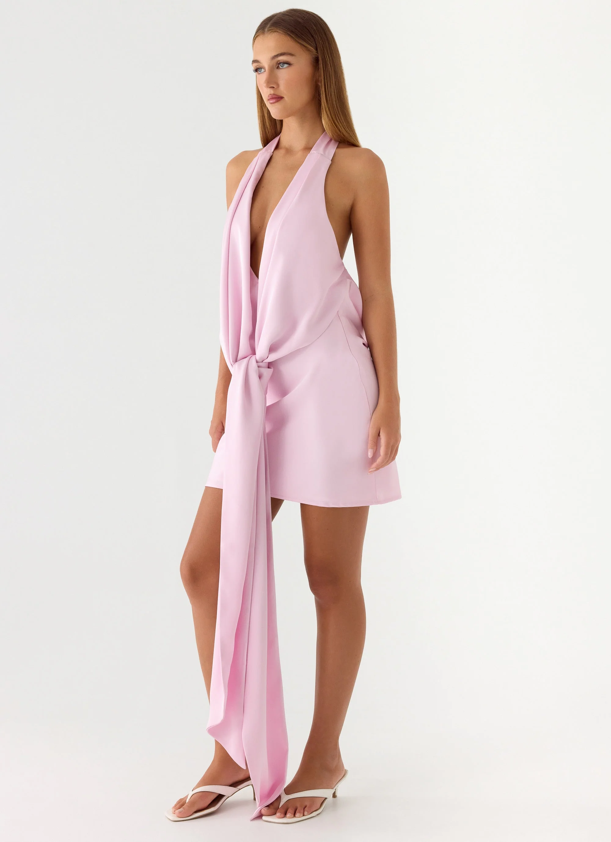 Marisole Mini Dress - Pink - Image 4