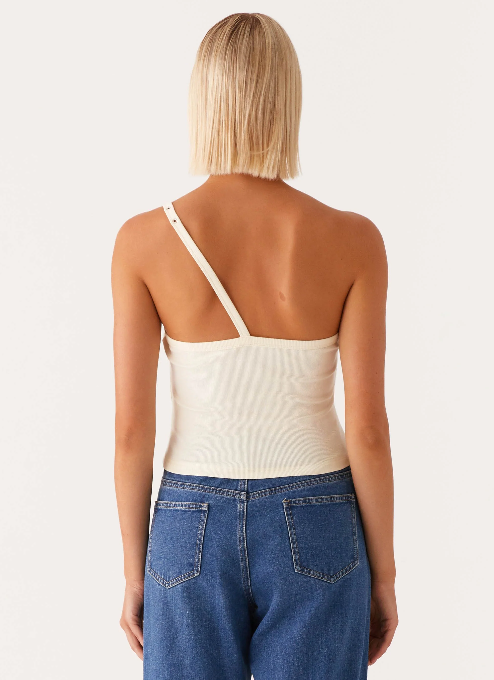 Mataya Buckle Top - Lemon - Image 4