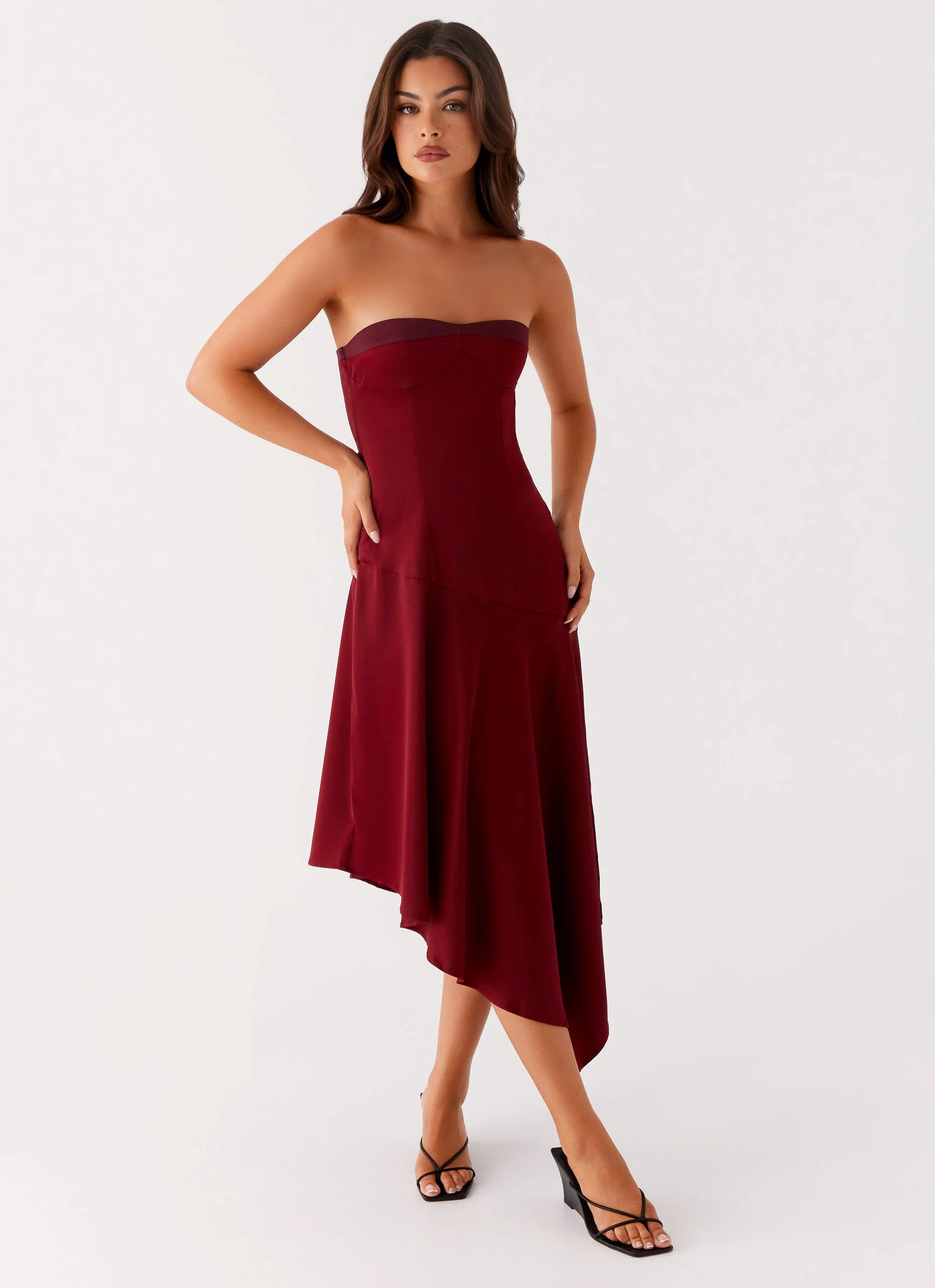 Matisse Midi Dress - Red - Image 2