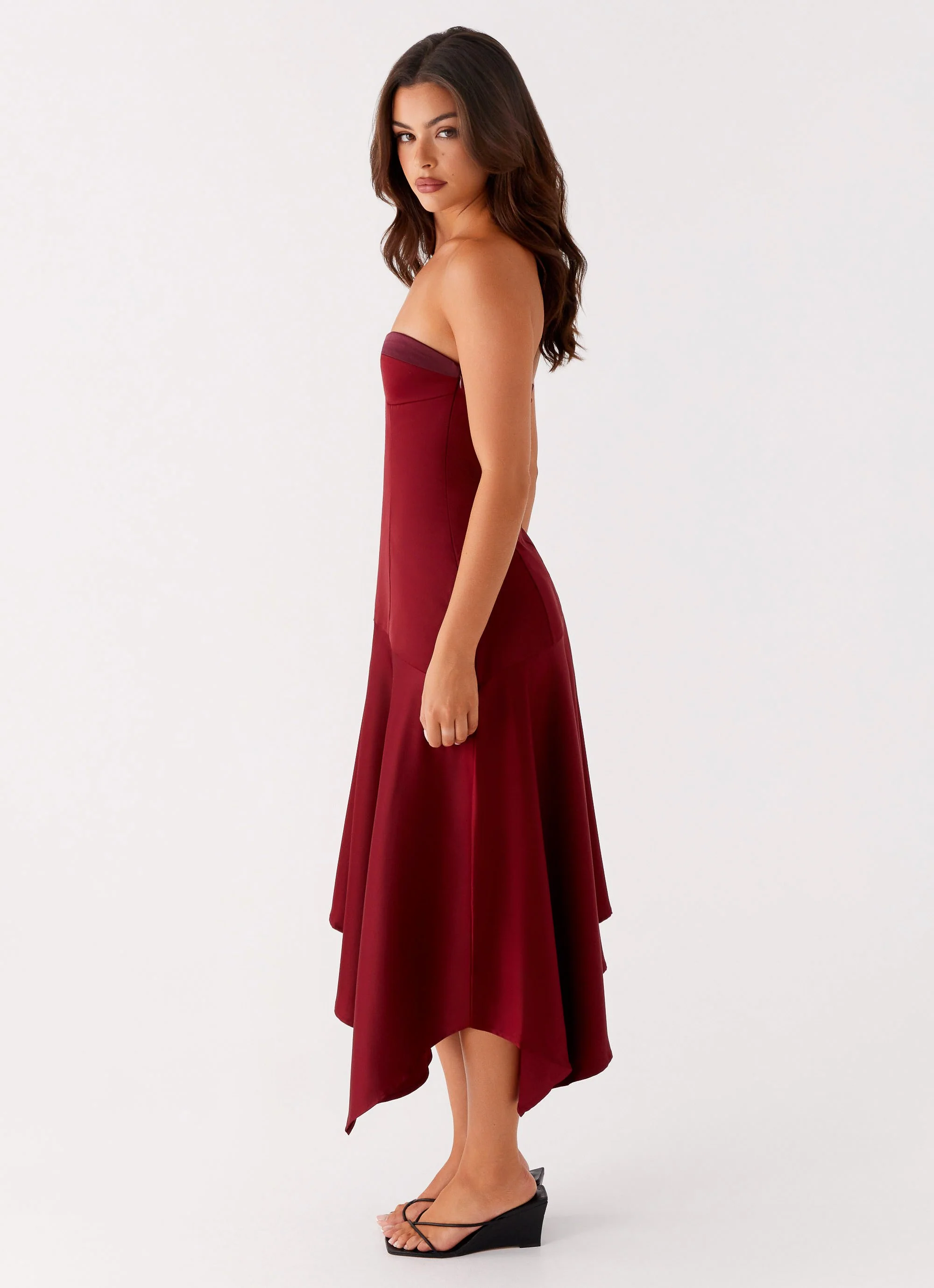 Matisse Midi Dress - Red - Image 3