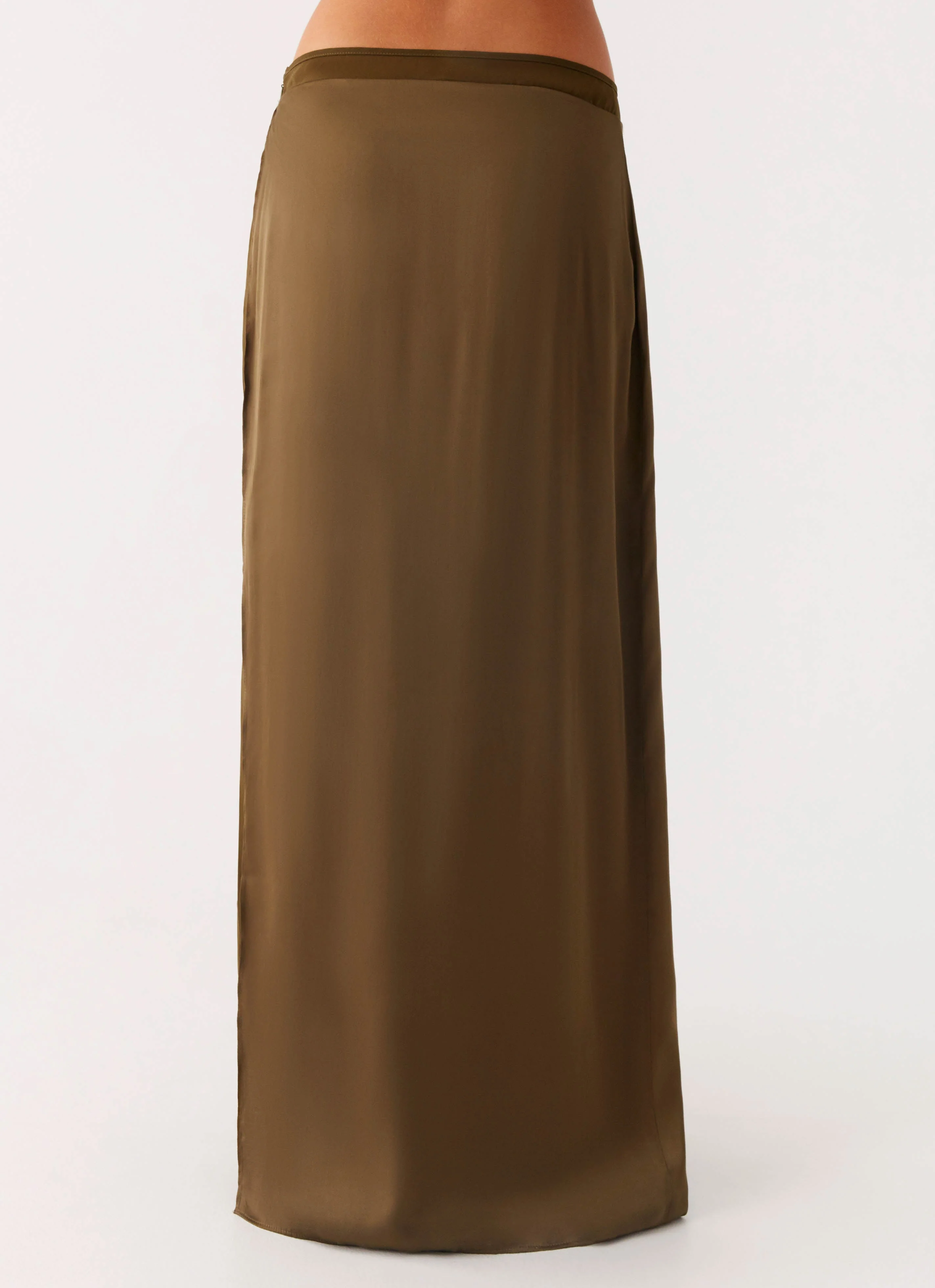 Mavie Maxi Skirt - Khaki - Image 7