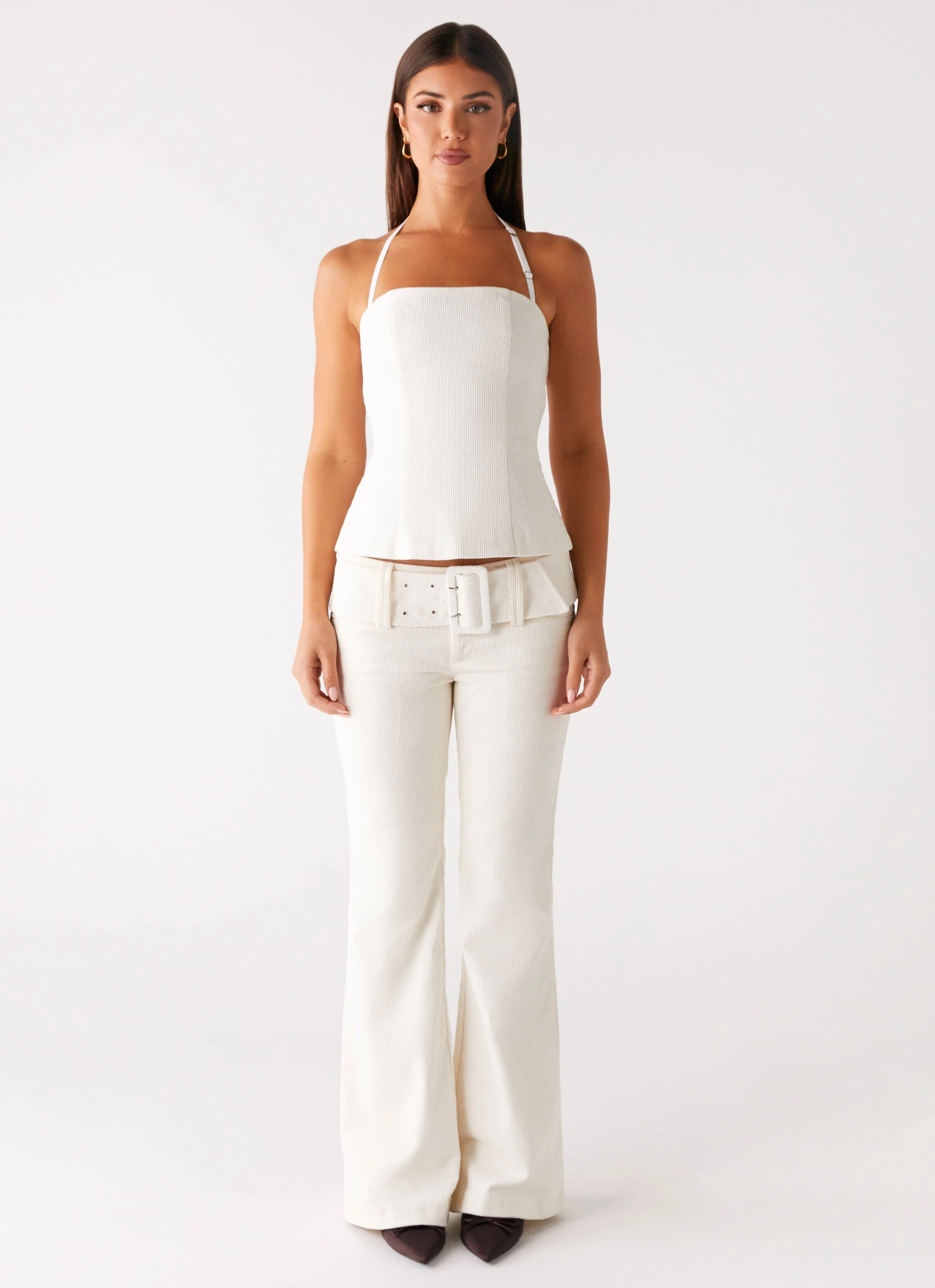 Maya Backless Top - Pearl - Image 2