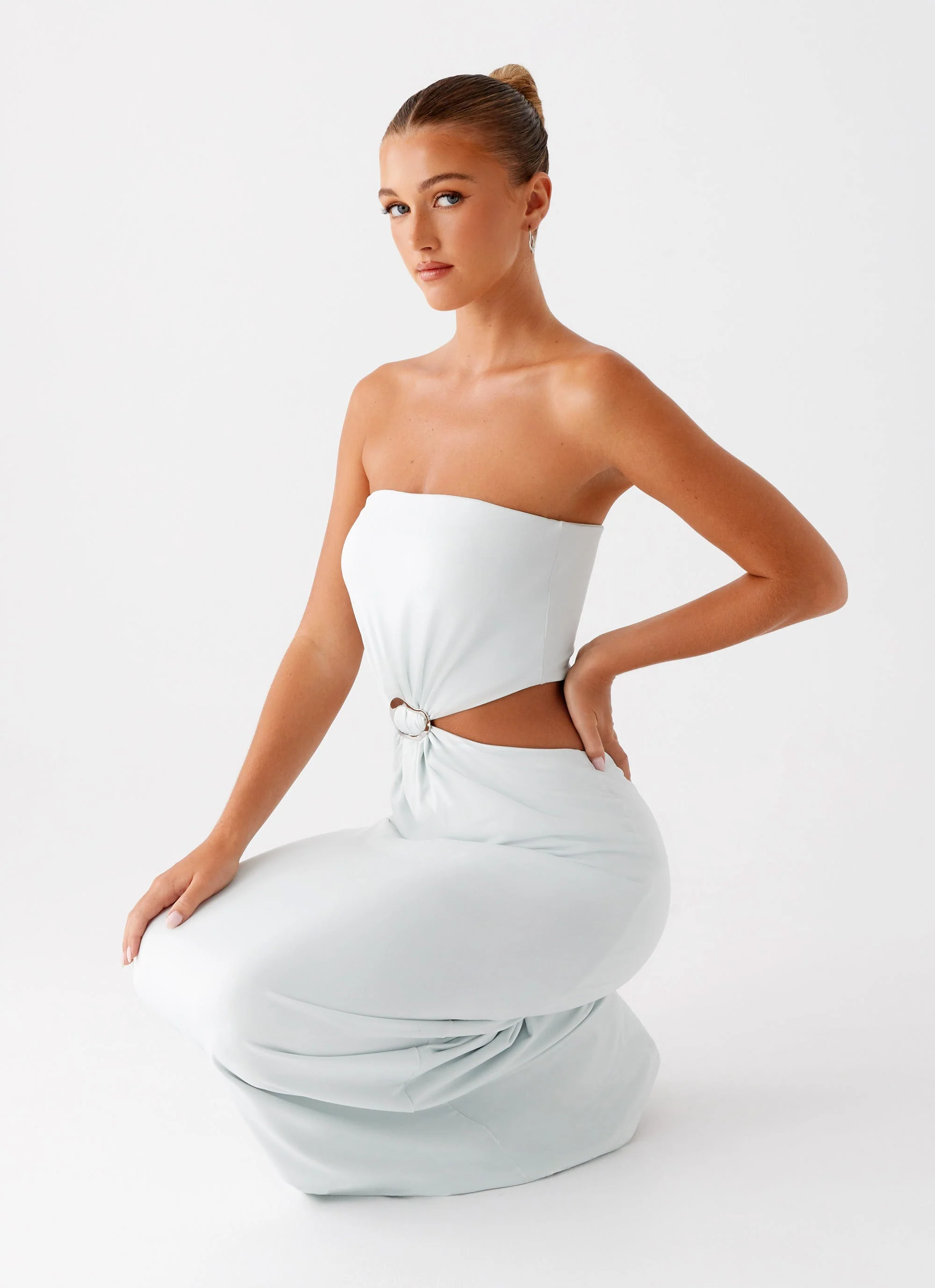 Mayfair Maxi Dress - Mint - Image 6