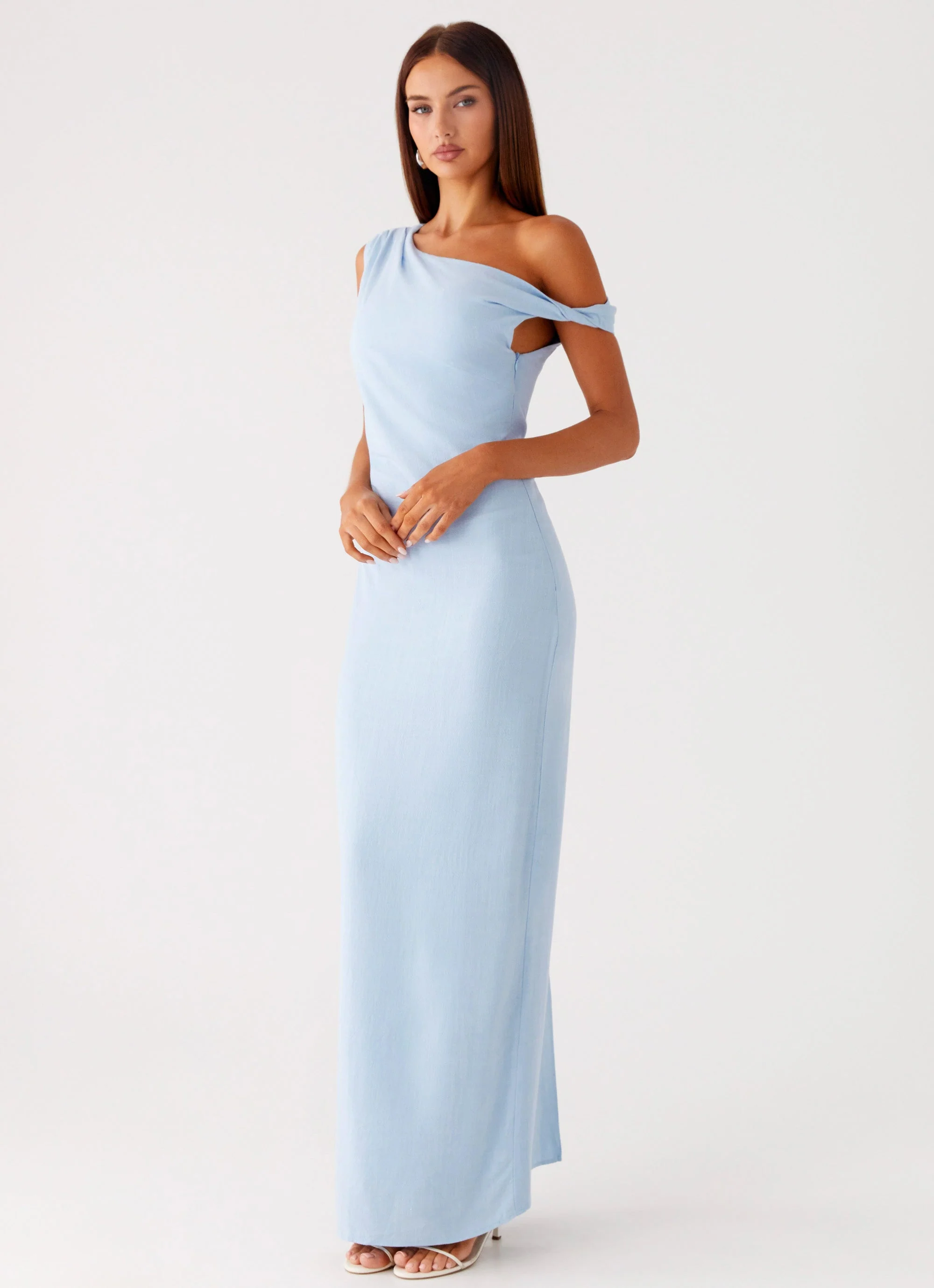 Mckenna Maxi Dress - Blue - Image 5