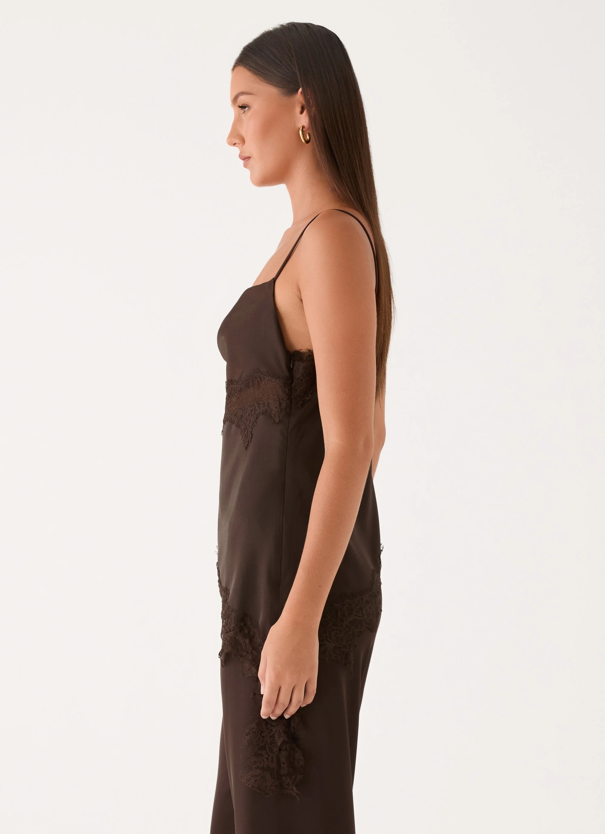Melisana Cowl Top - Chocolate - Image 3