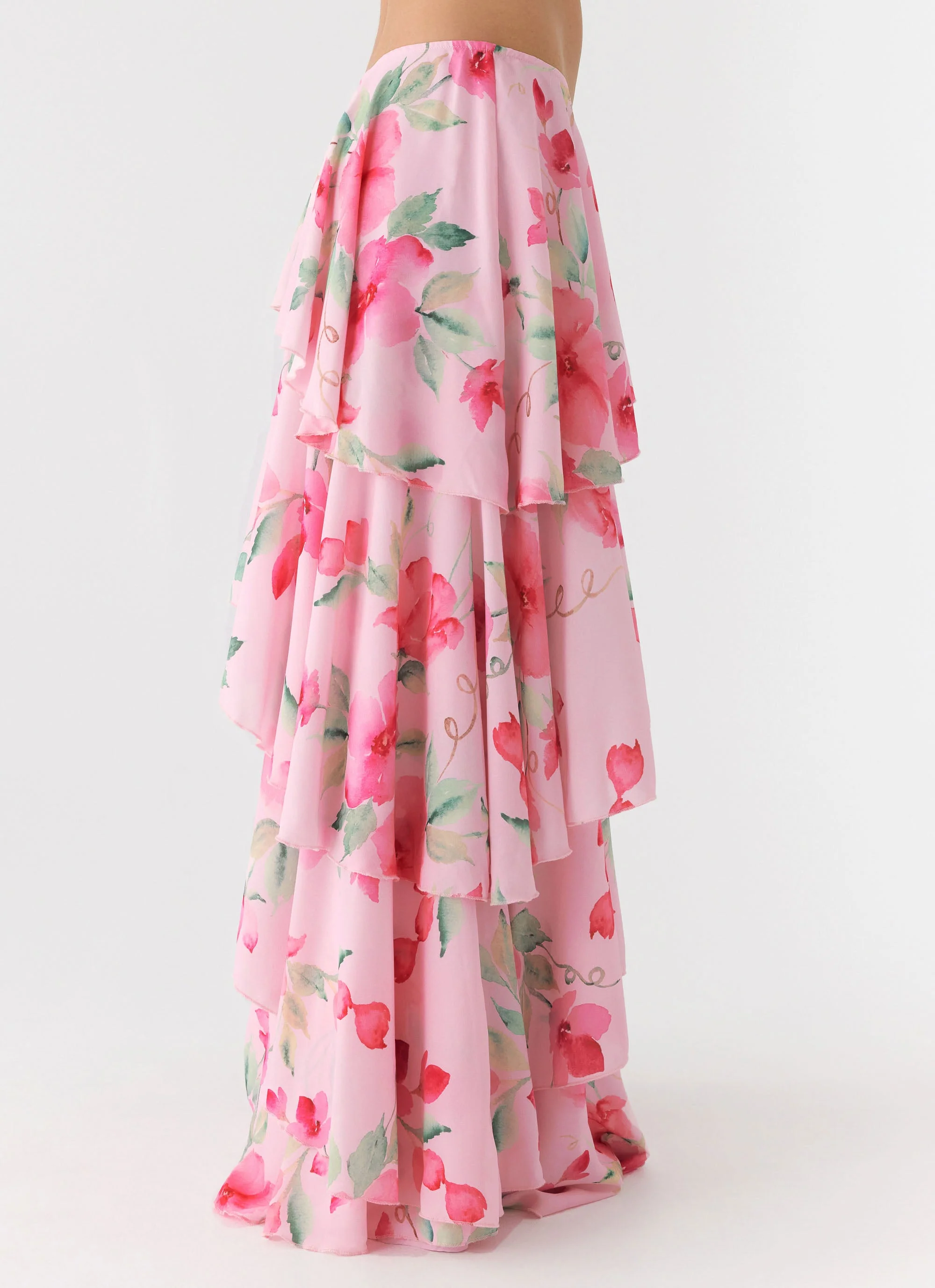 Melody Remedy Tiered Maxi Skirt - Petal Soleil - Image 3