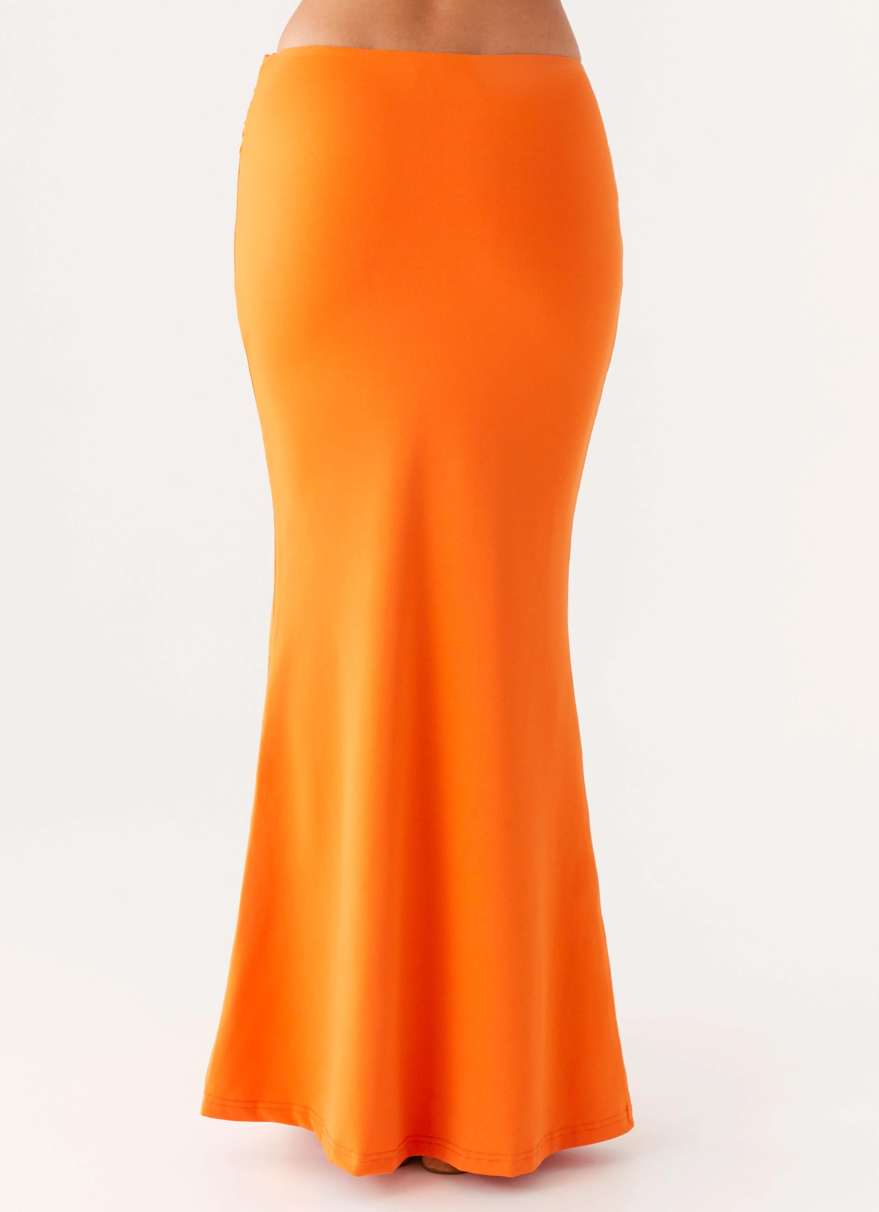 Mention Maxi Skirt - Orange - Image 4