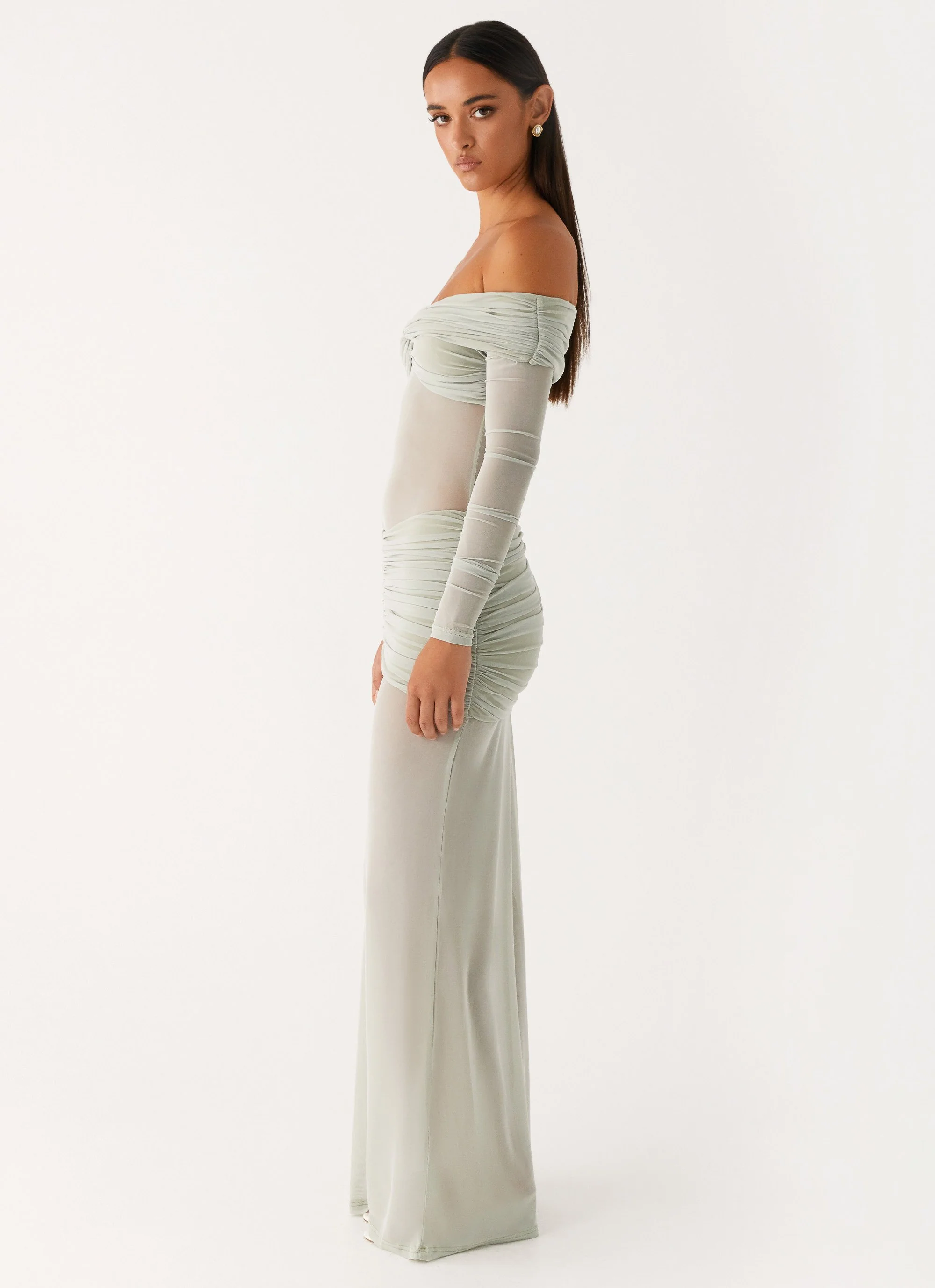 Mercy Maxi Dress - Sage - Image 3