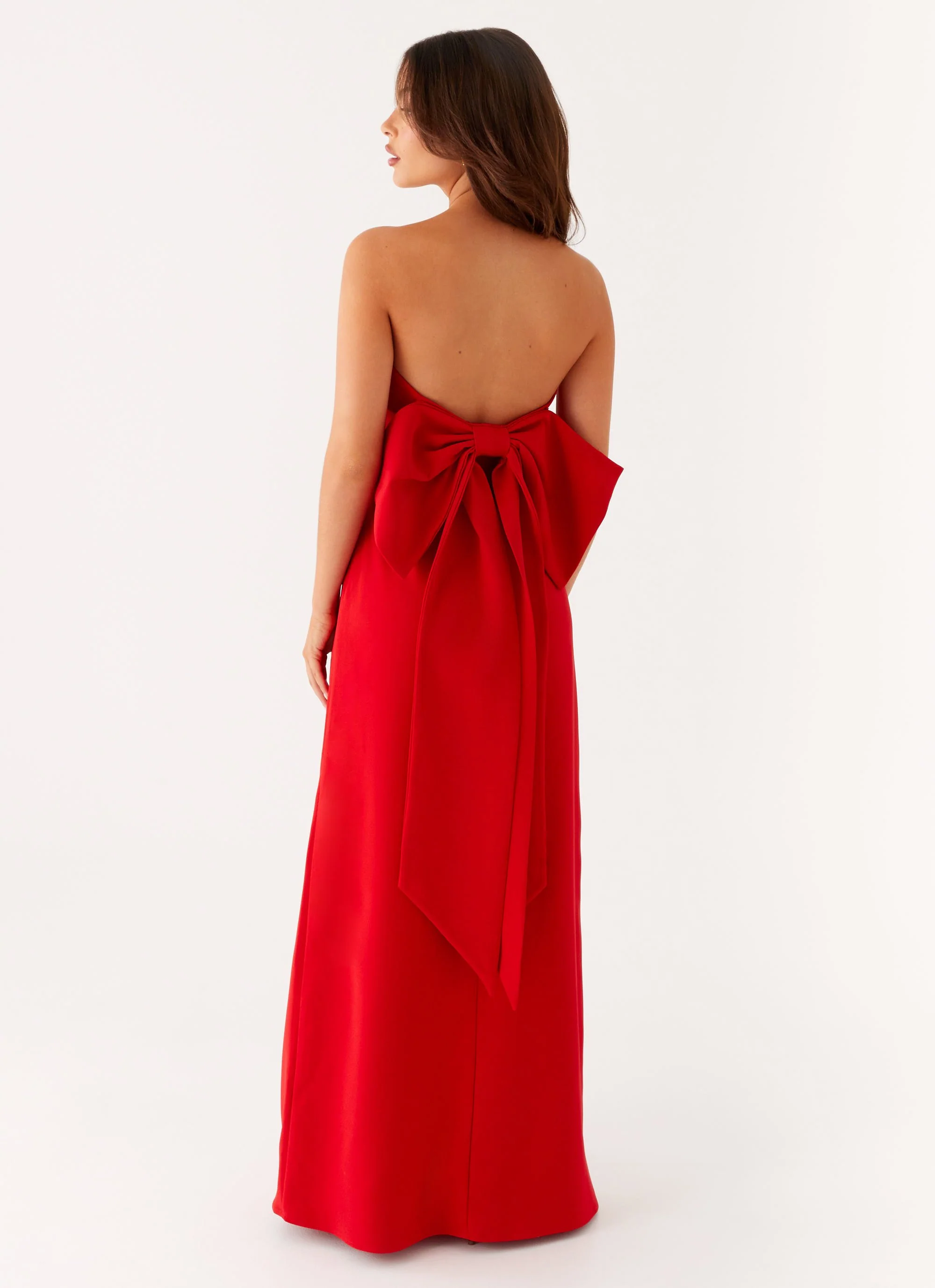 Meredith Maxi Dress - Red - Image 5