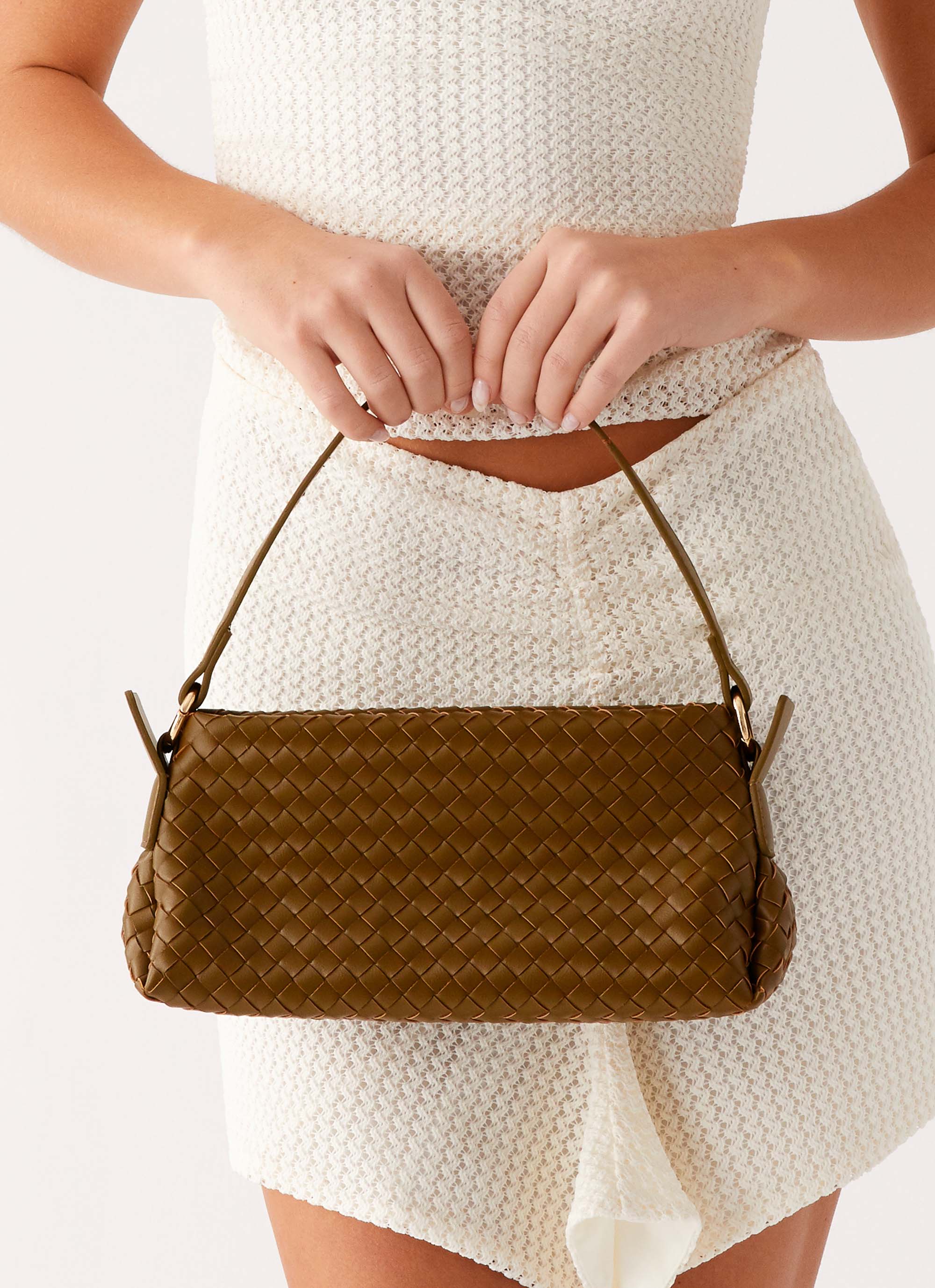 Merisa Shoulder Bag - Khaki - Image 3