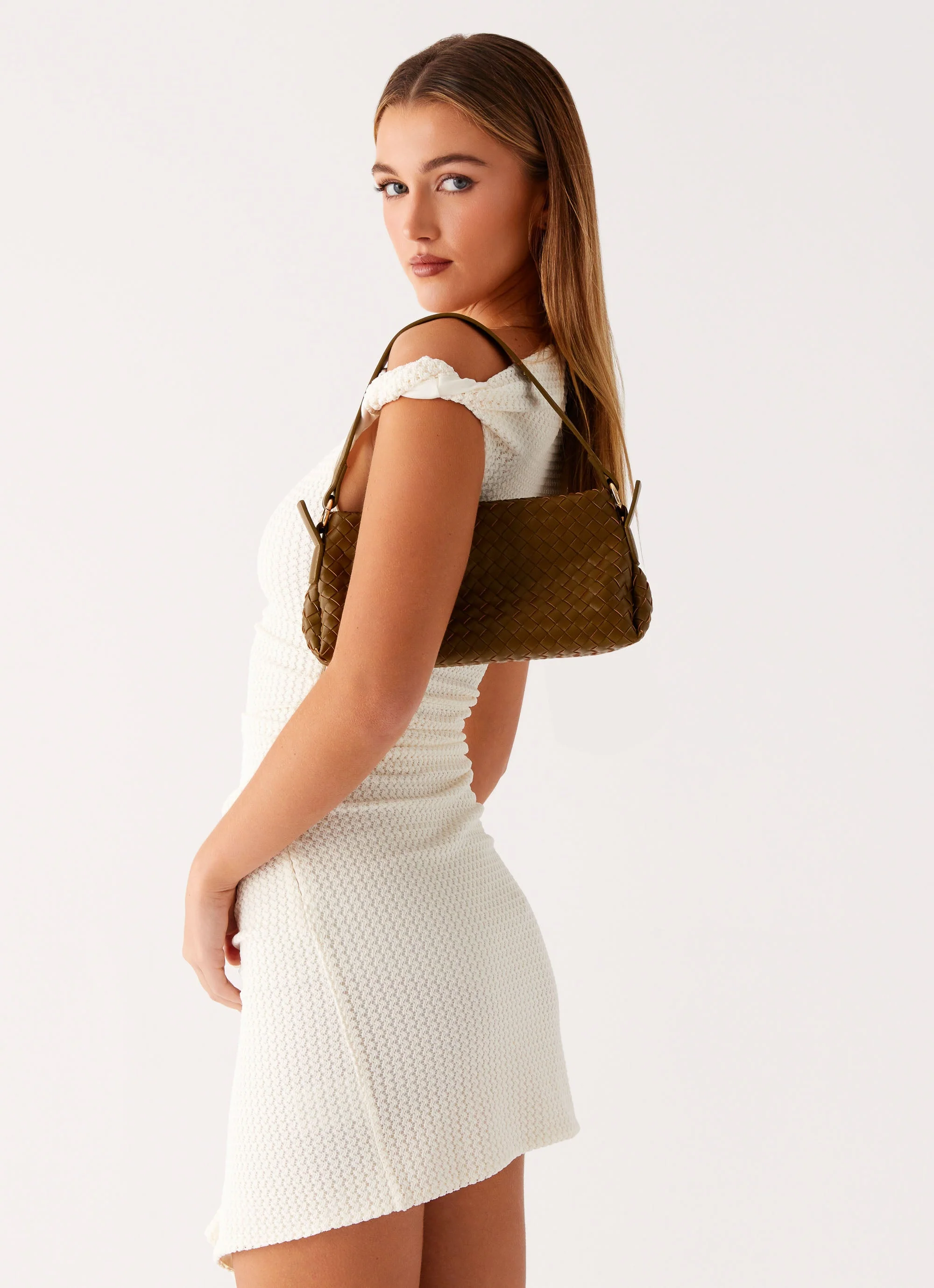 Merisa Shoulder Bag - Khaki - Image 4