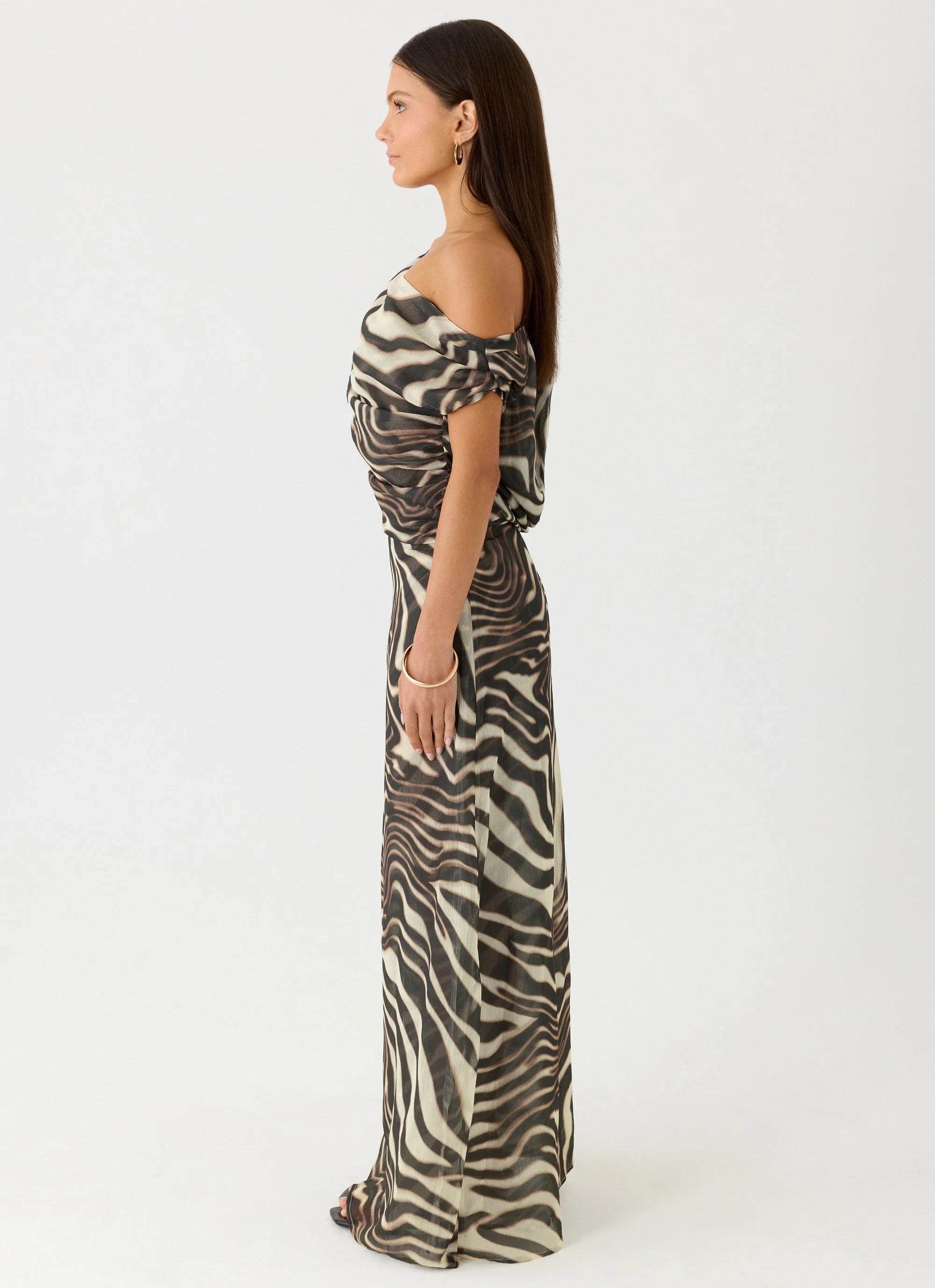 Mernas Maxi Dress - Zebra - Image 3