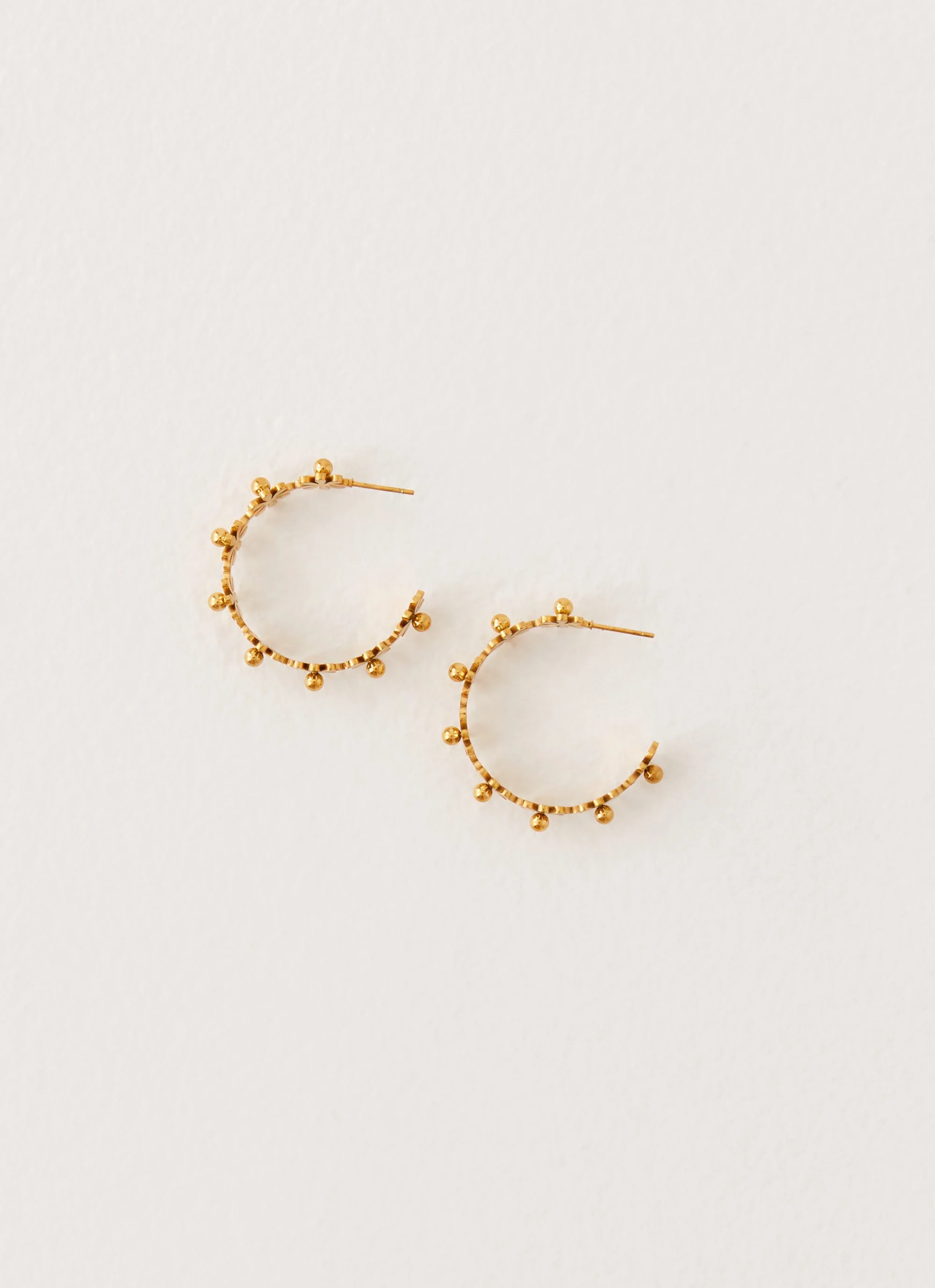 Merrell Hoop Earrings - Gold - Image 2
