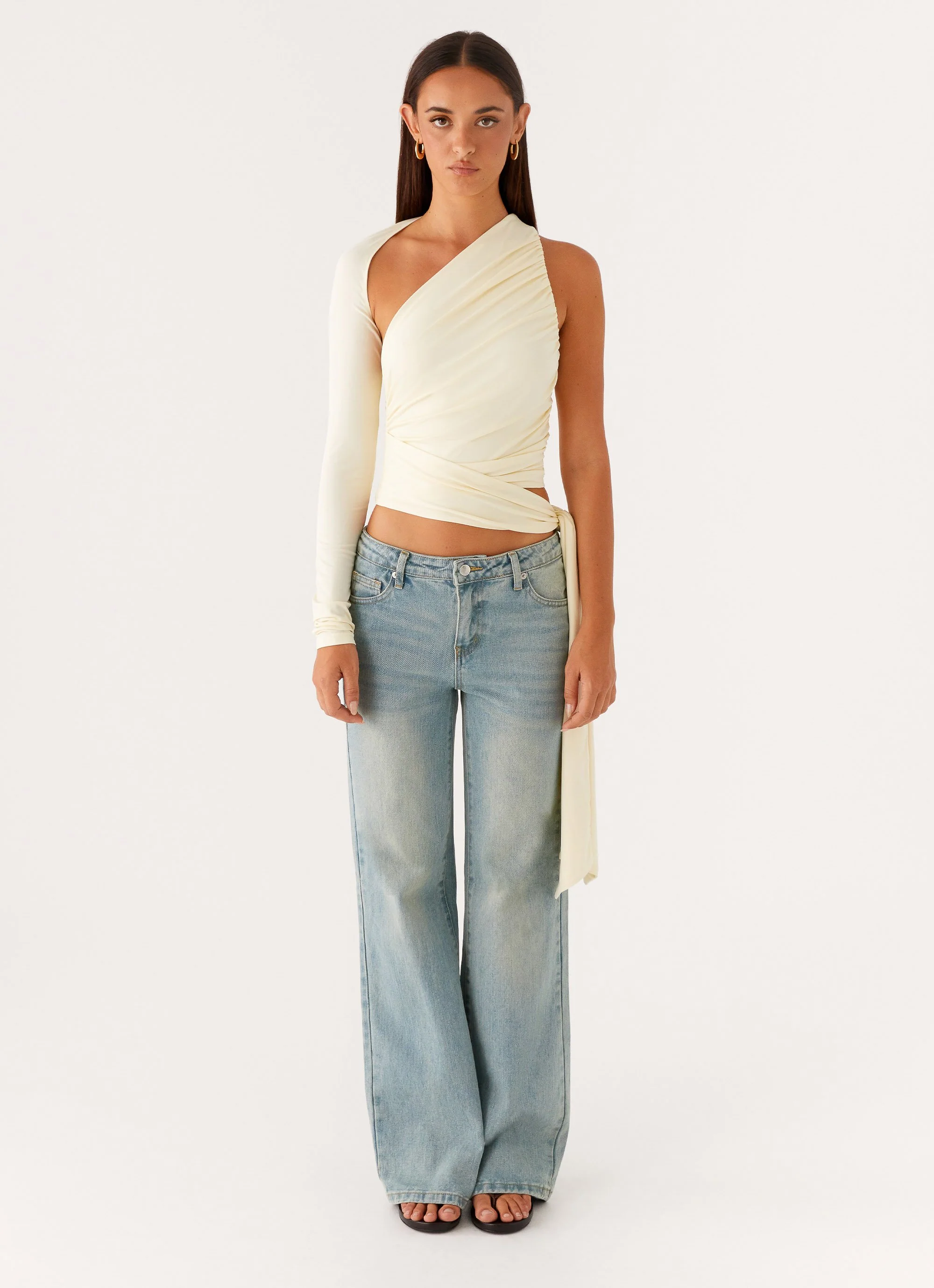 Merryn Top - Pale Yellow - Image 3