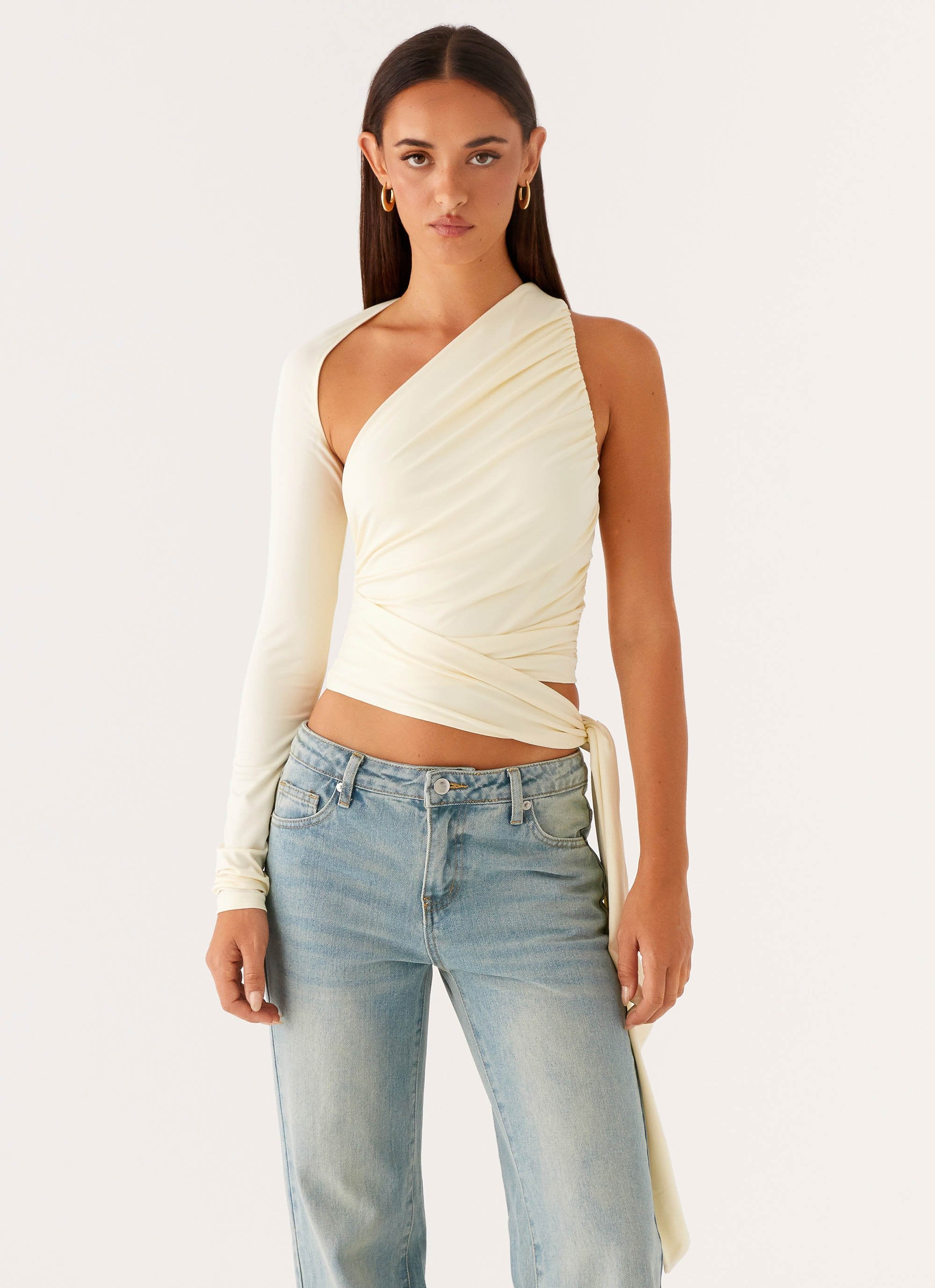 Merryn Top - Pale Yellow - Image 8