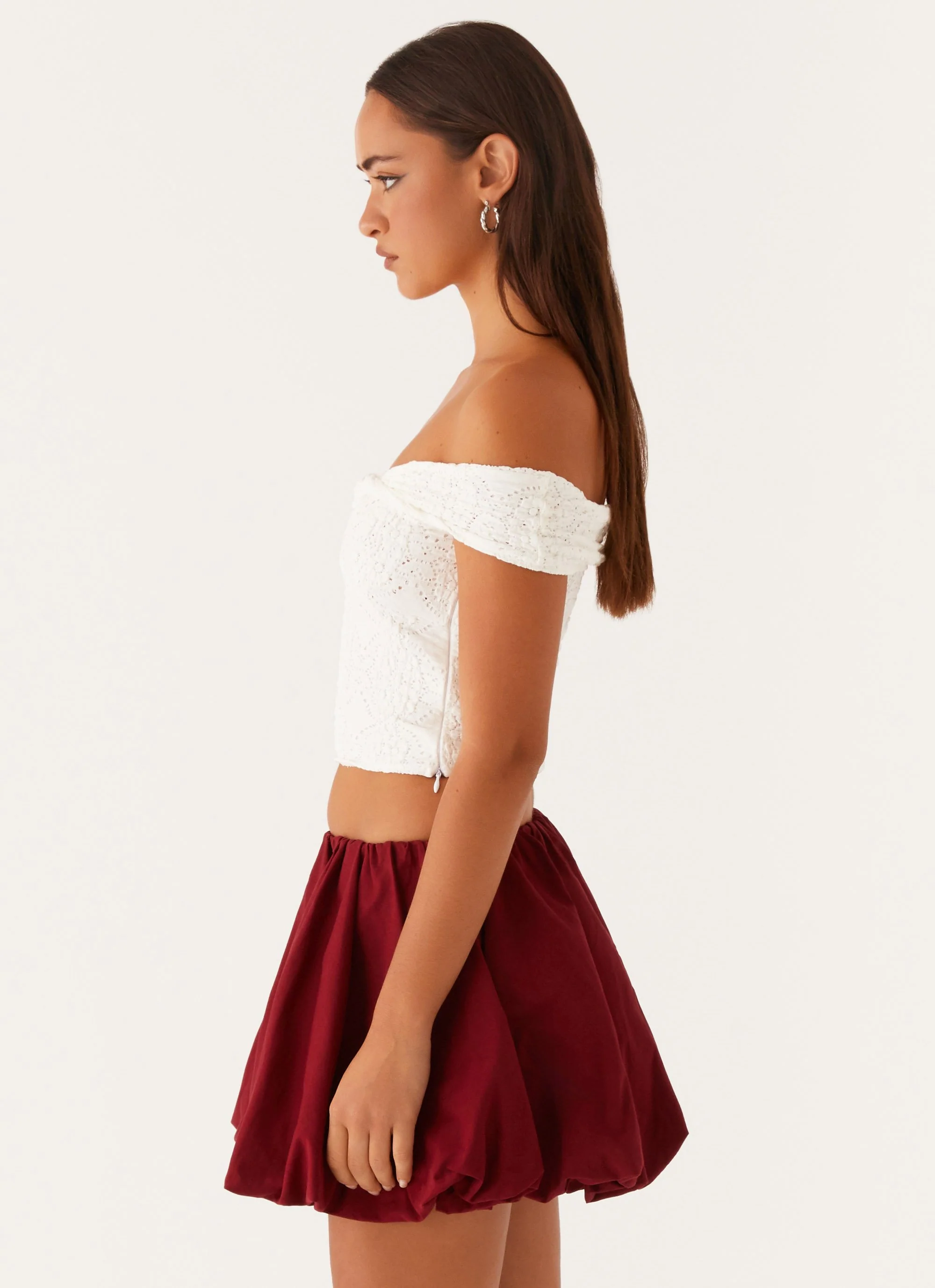Meryll Twist Top - White - Image 3