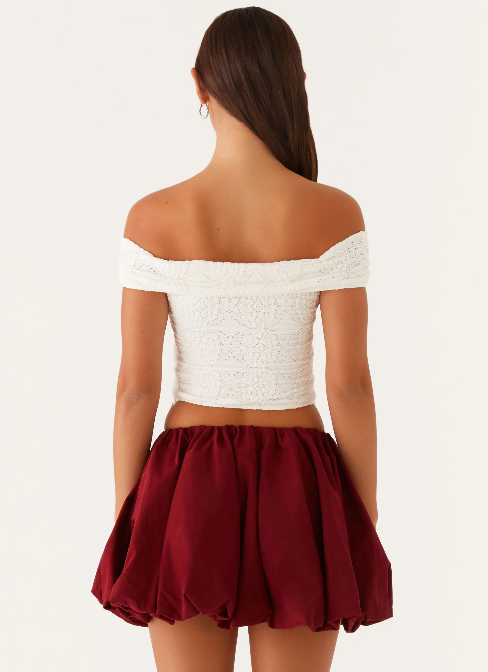 Meryll Twist Top - White - Image 4