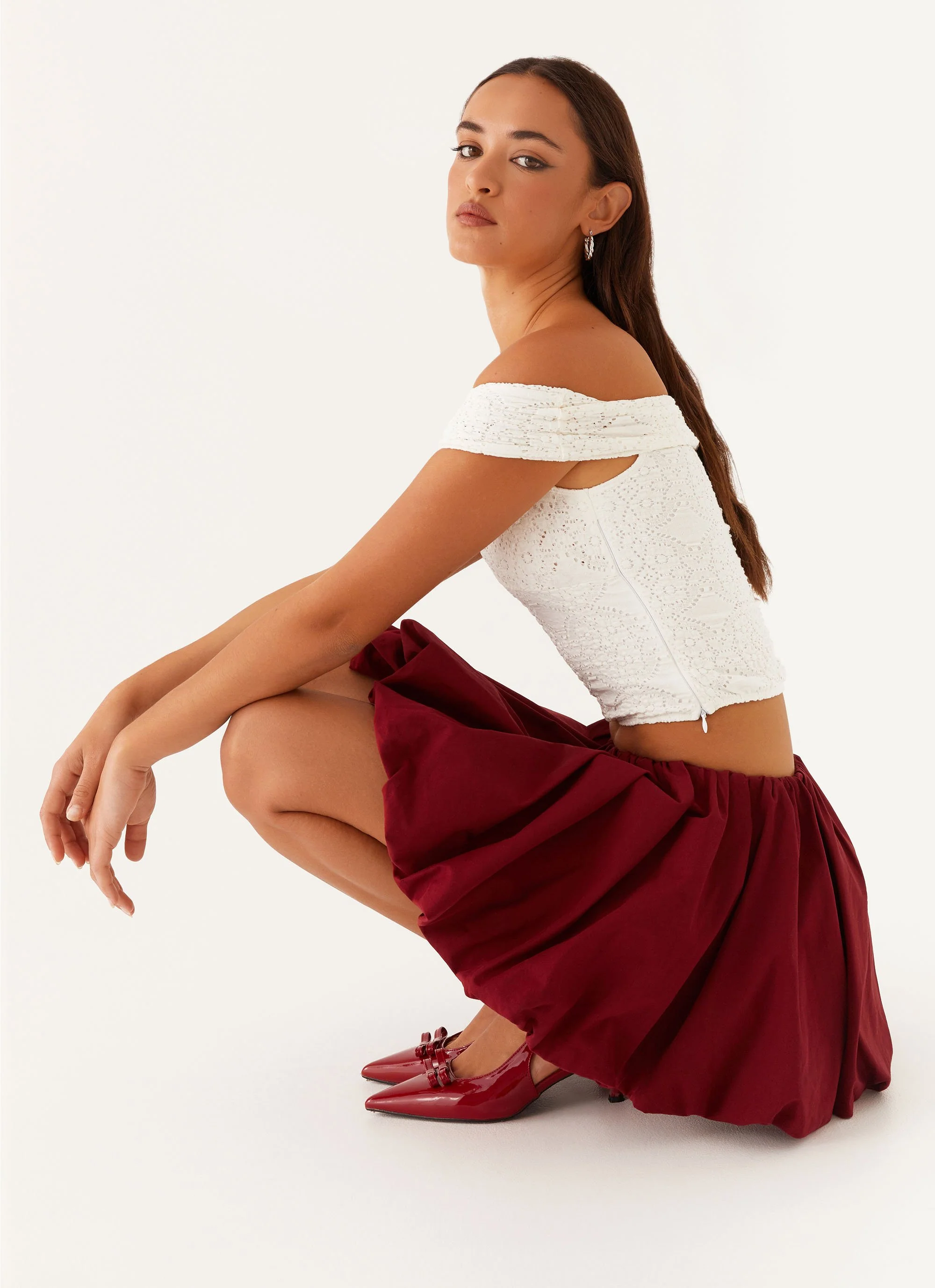 Meryll Twist Top - White - Image 5