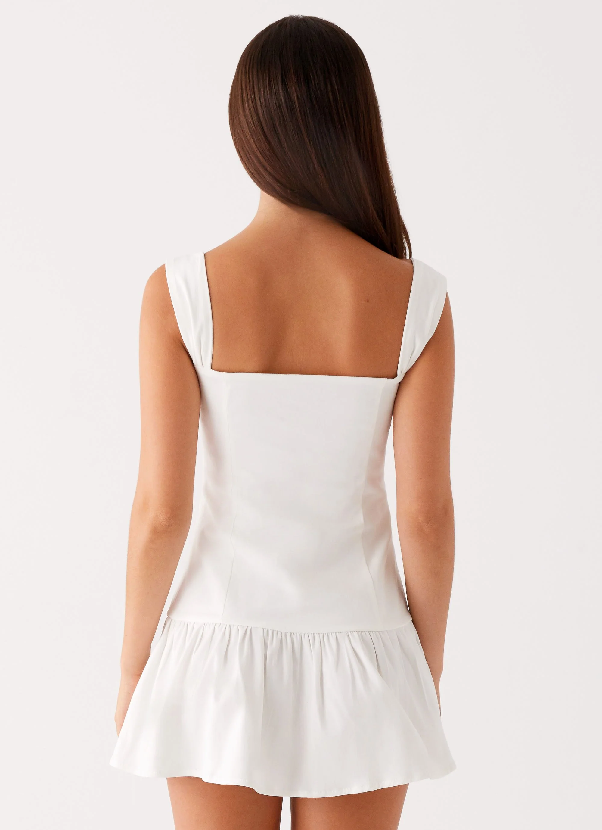Miami Mini Dress - White - Image 5