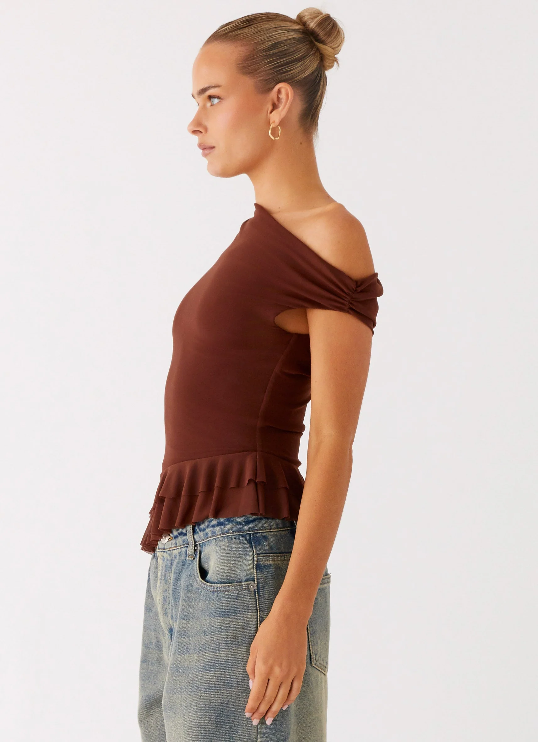 Mica Top - Chocolate - Image 3