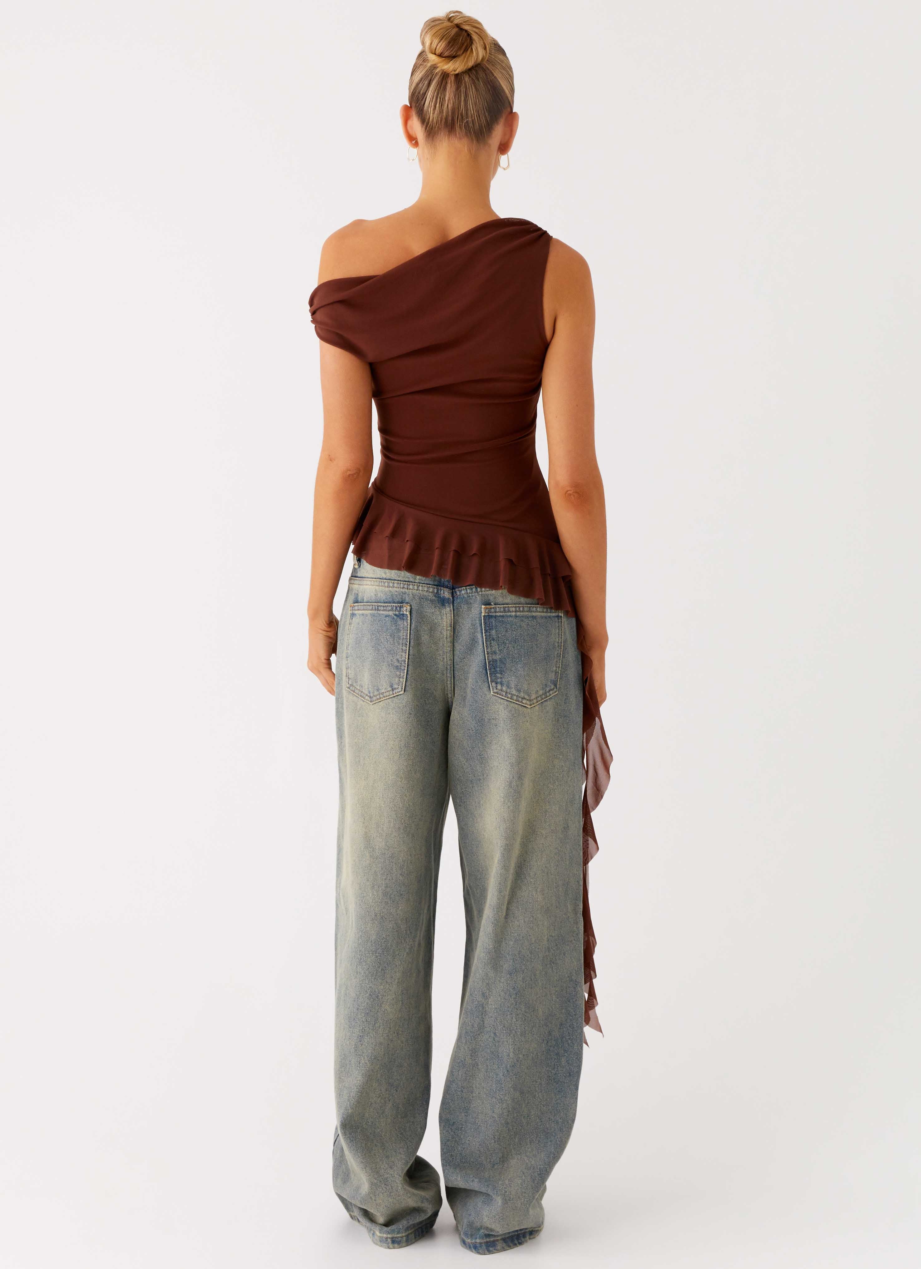 Mica Top - Chocolate - Image 4