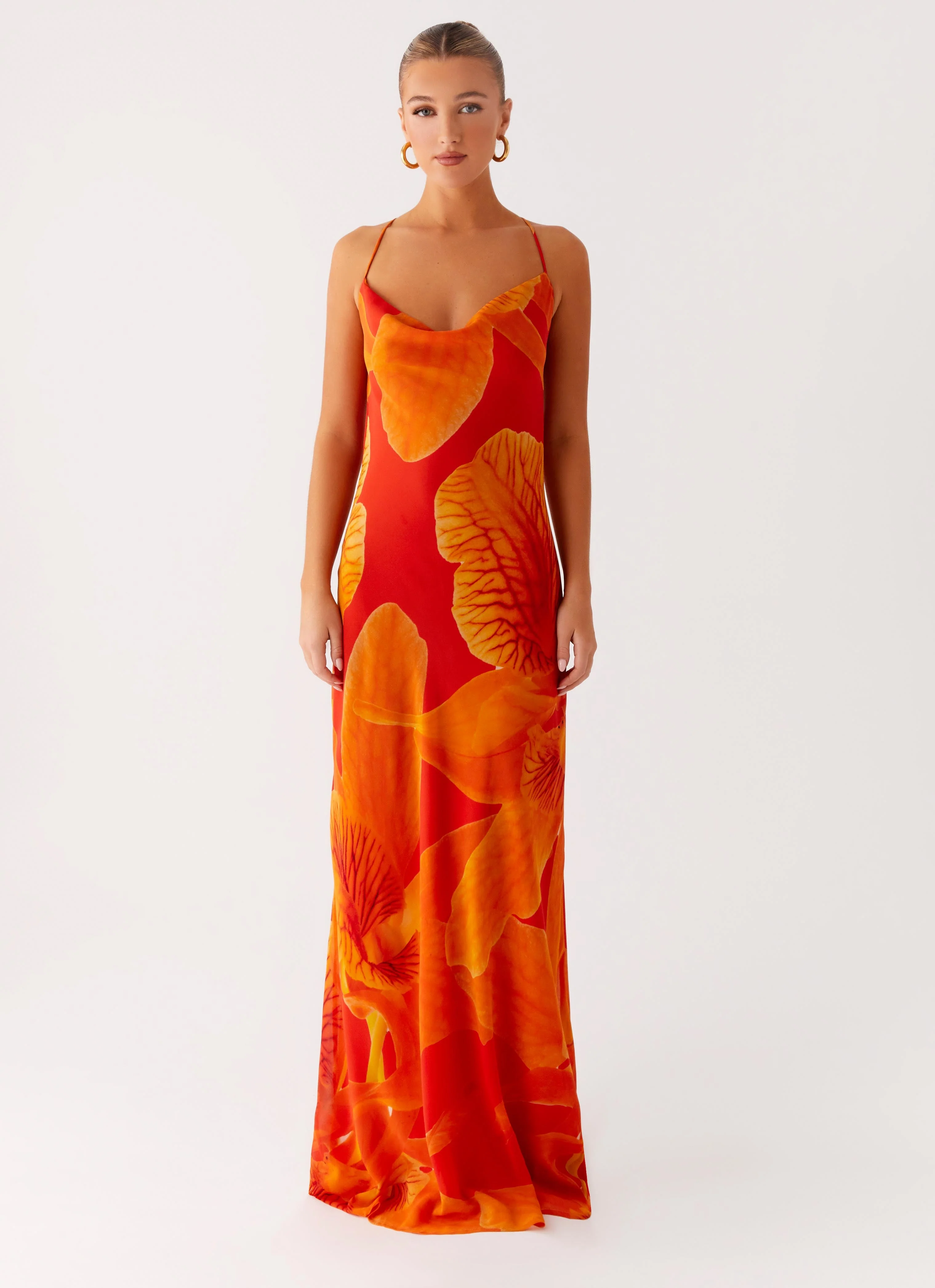 Midafternoon Maxi Dress - Serene Orange - Image 4