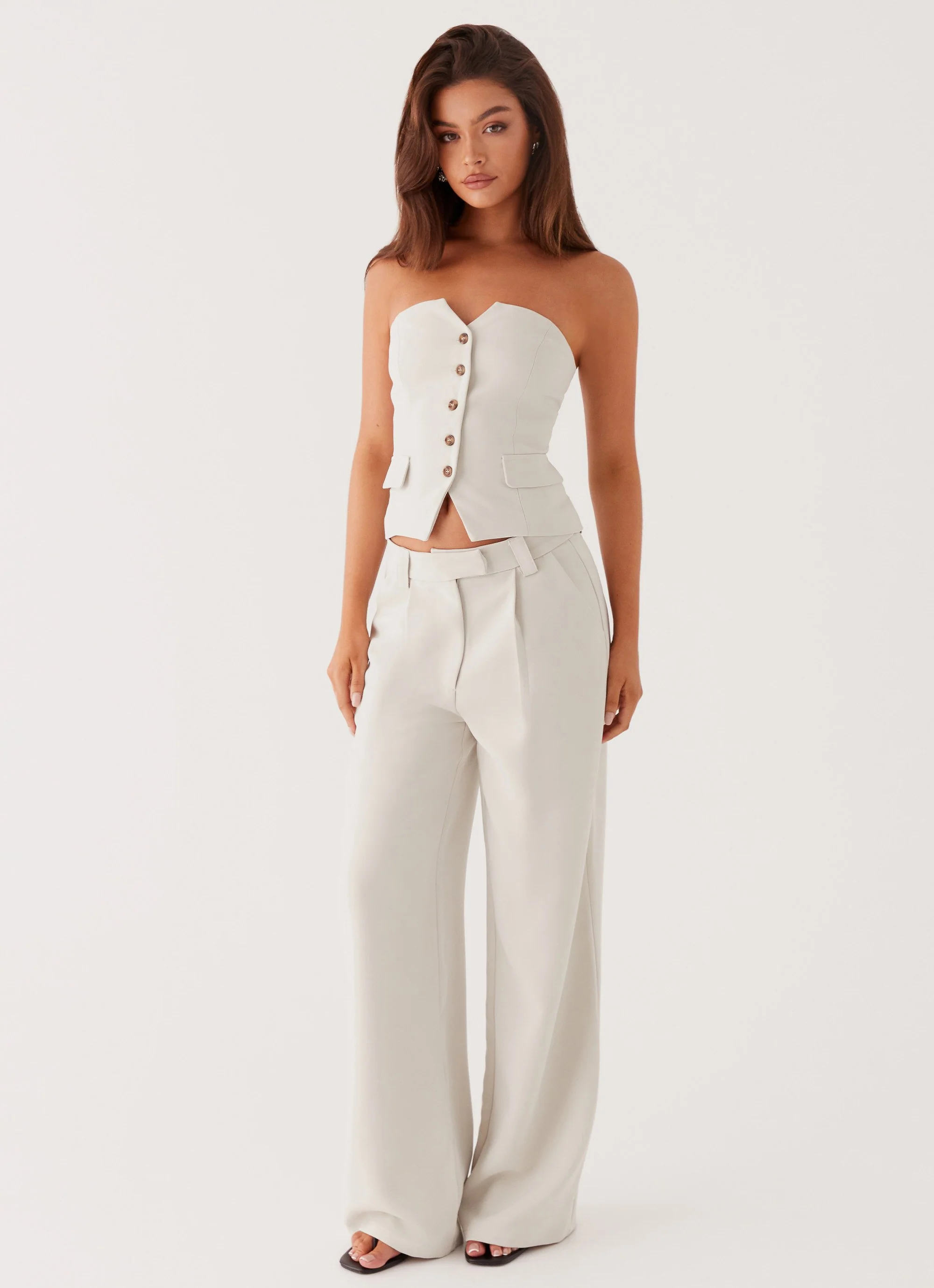 Midnight City Suit Pants - Pebble - Image 3