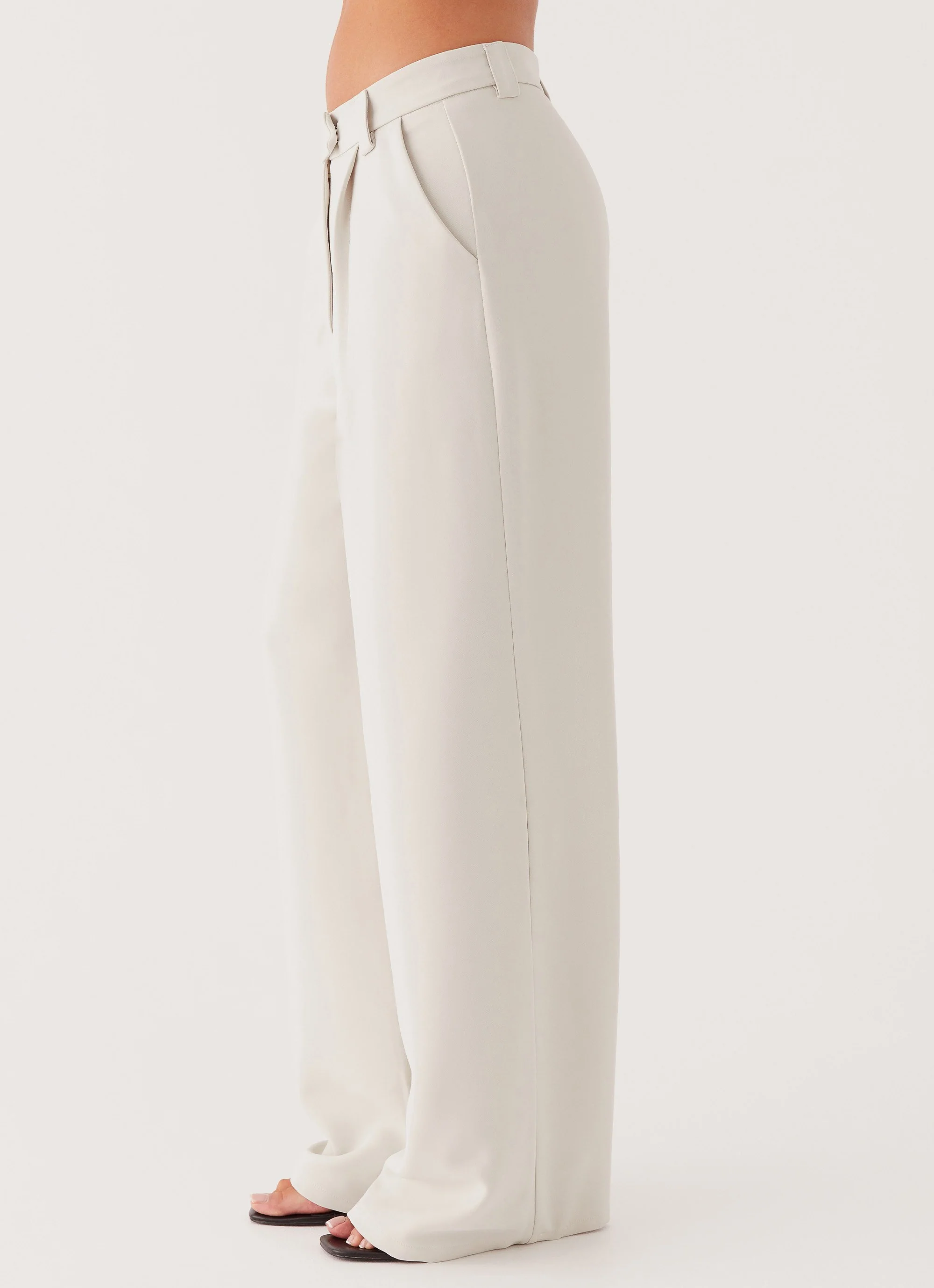 Midnight City Suit Pants - Pebble - Image 4