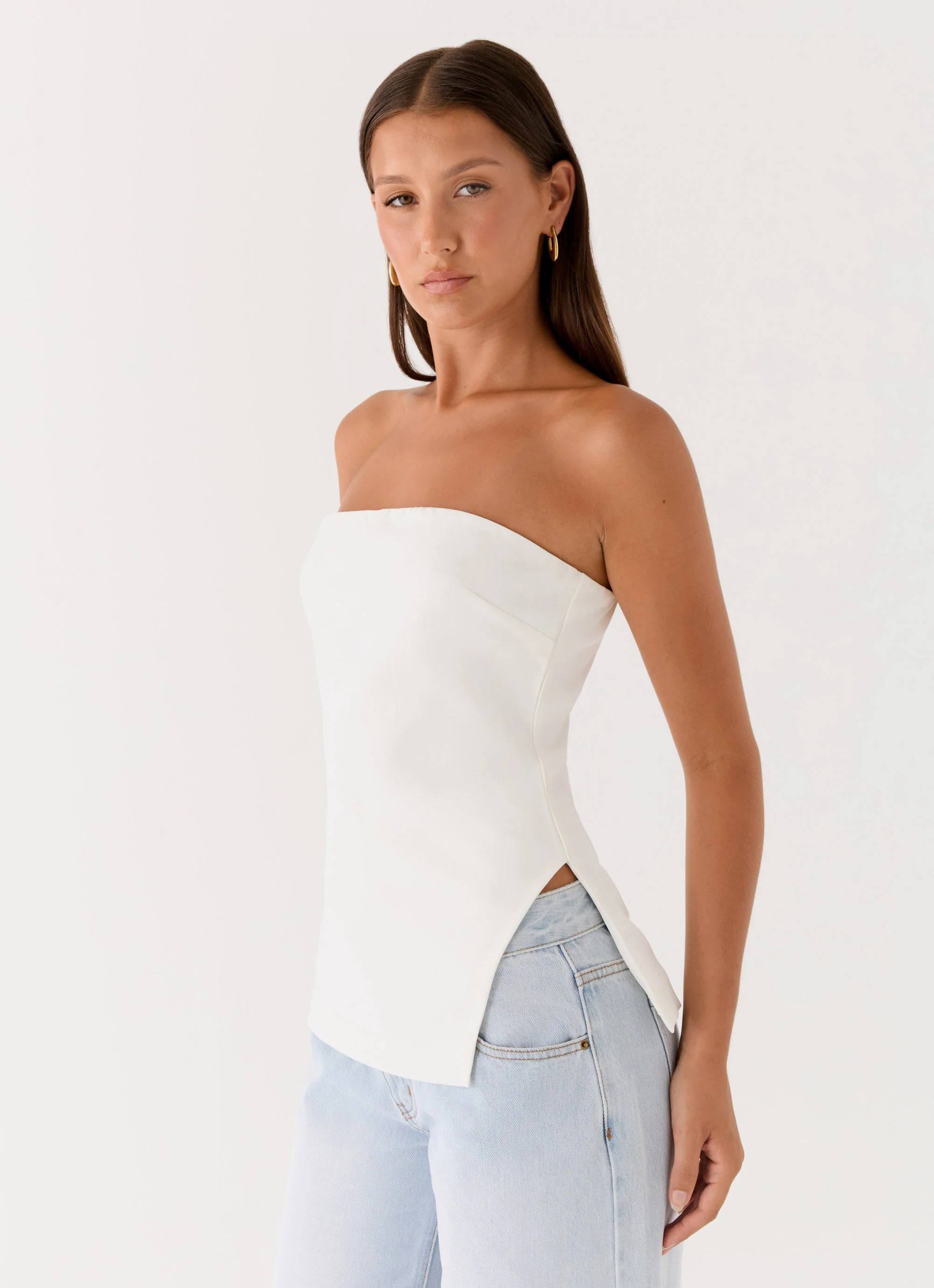 Midnight Glance Top - White - Image 4