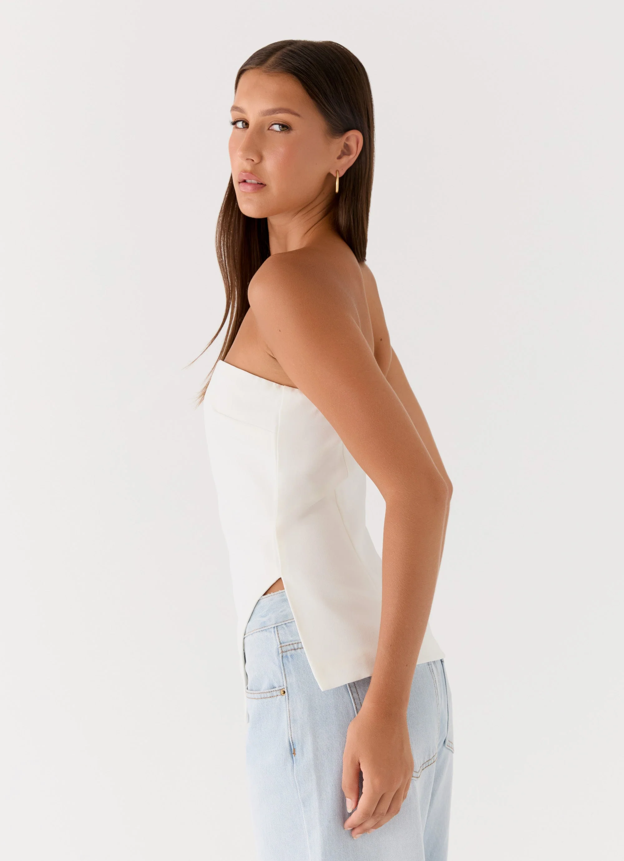 Midnight Glance Top - White - Image 6