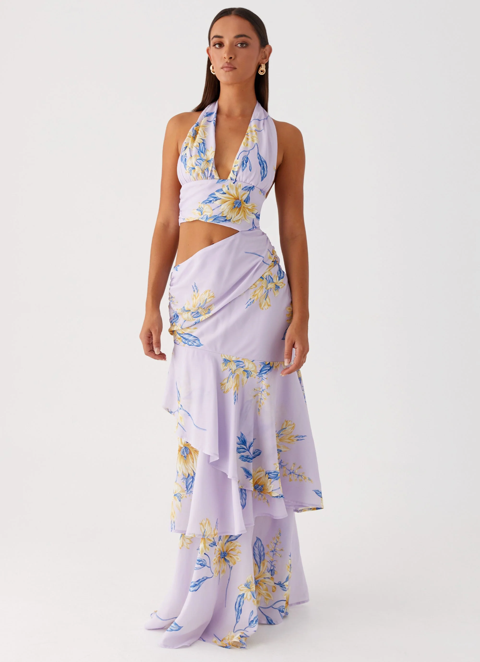 Mikayla Maxi Dress - Lavender - Image 10