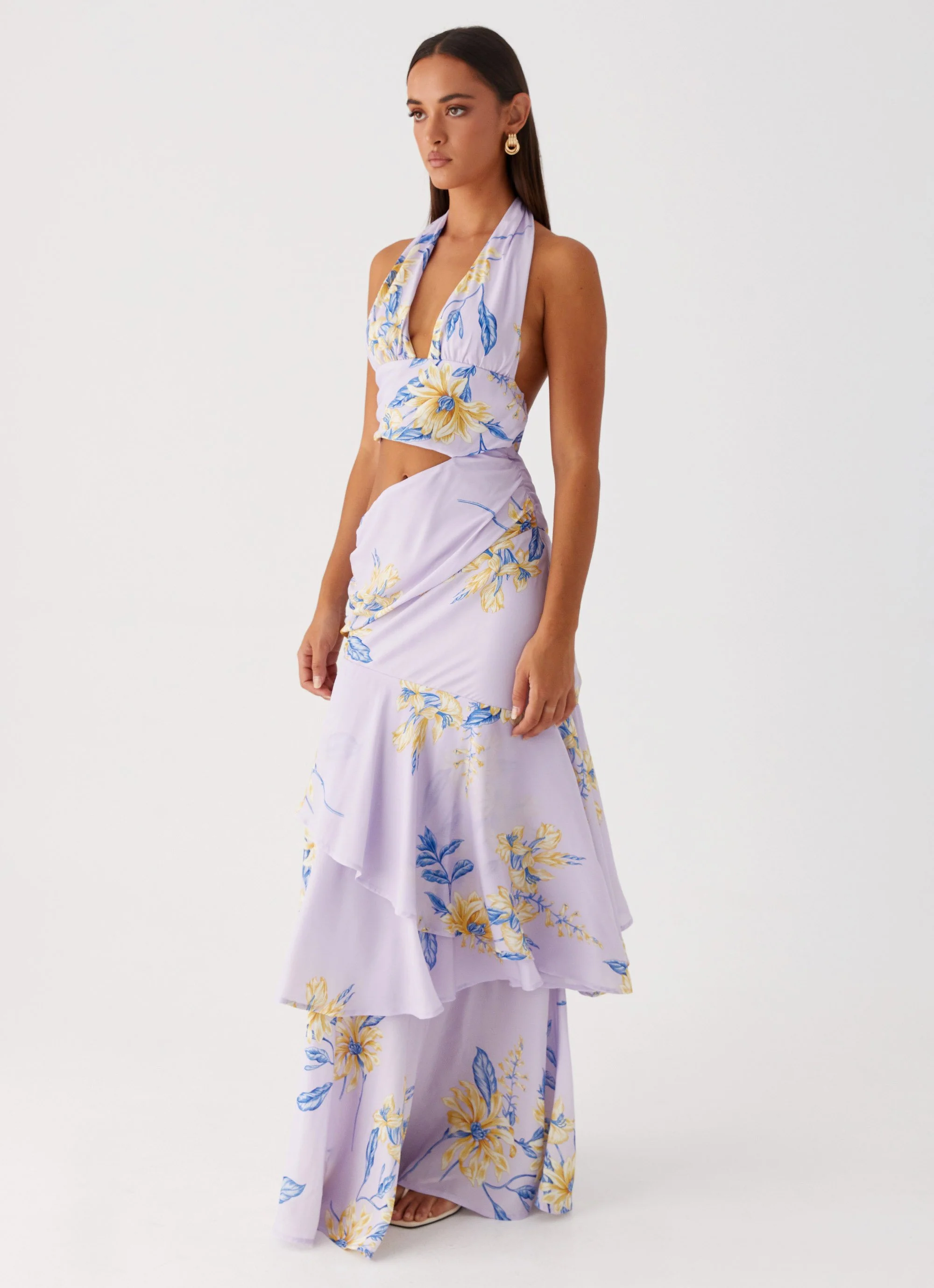 Mikayla Maxi Dress - Lavender - Image 5