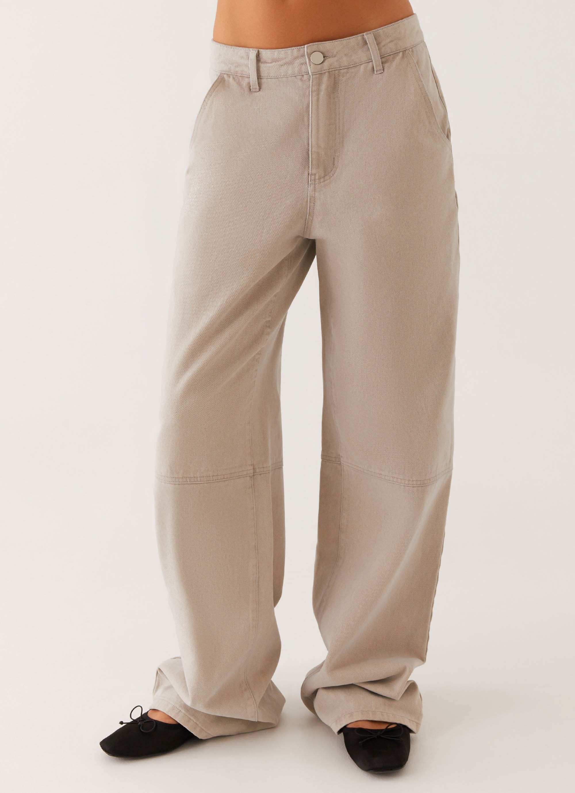 Milani Balloon Denim Jeans - Grey - Image 5