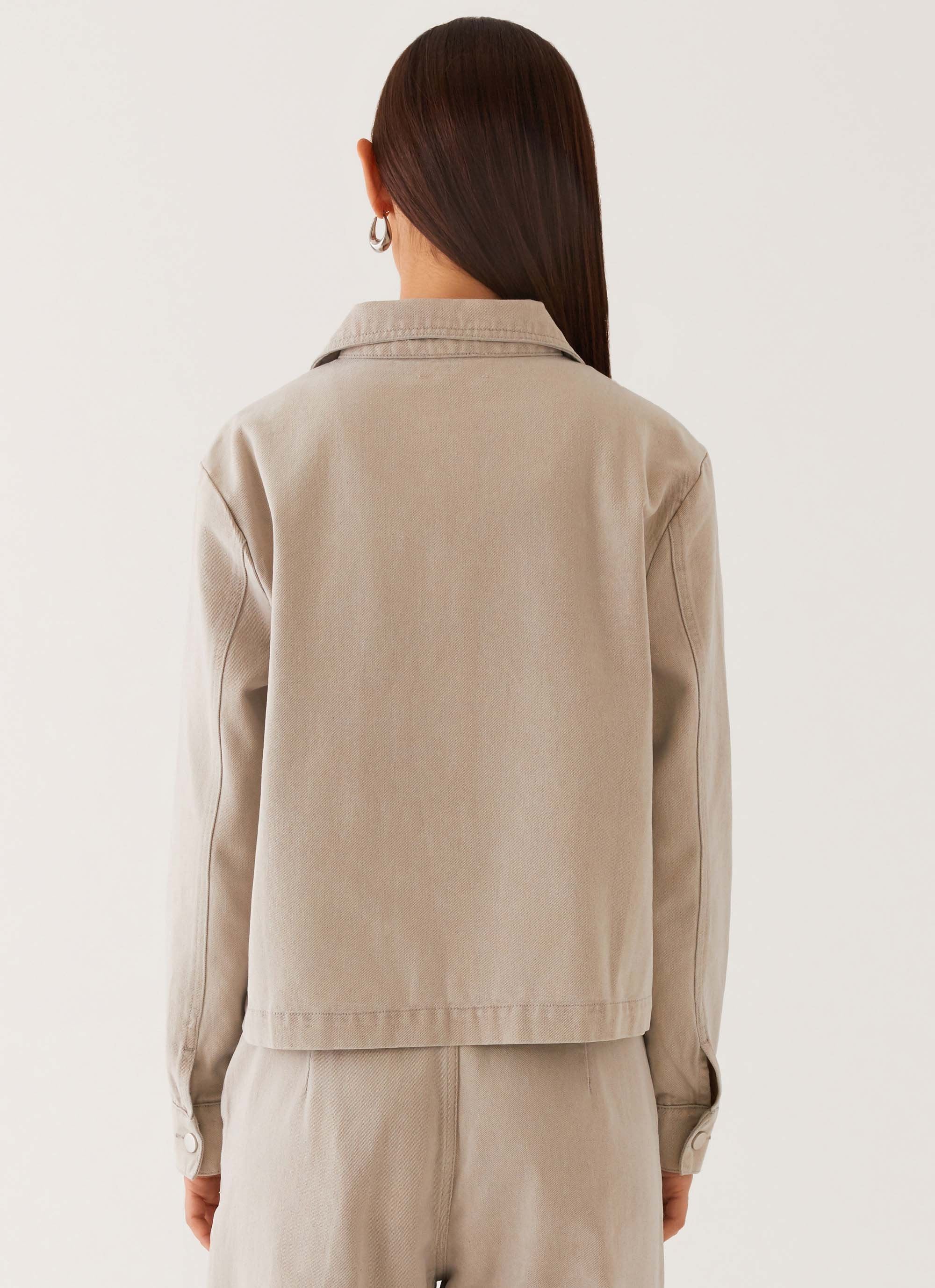 Milani Denim Jacket - Grey - Image 4