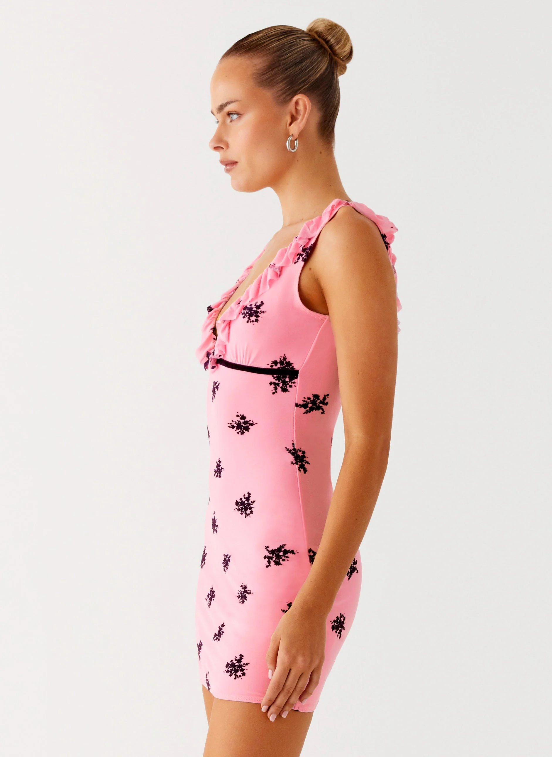 Milena Cami Mini Dress - Pink - Image 3