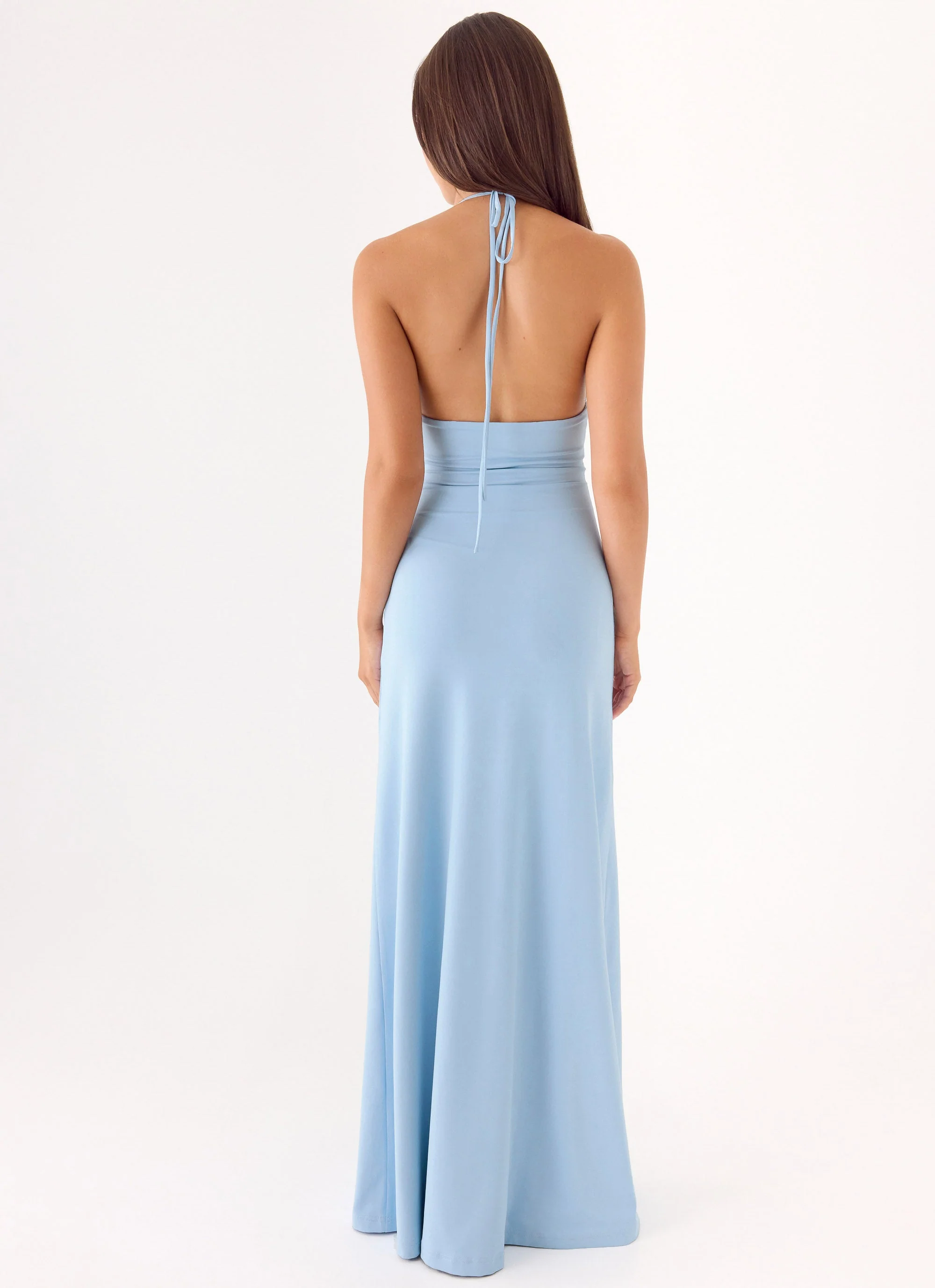 Miliano Handwoven Maxi Dress - Blue - Image 3