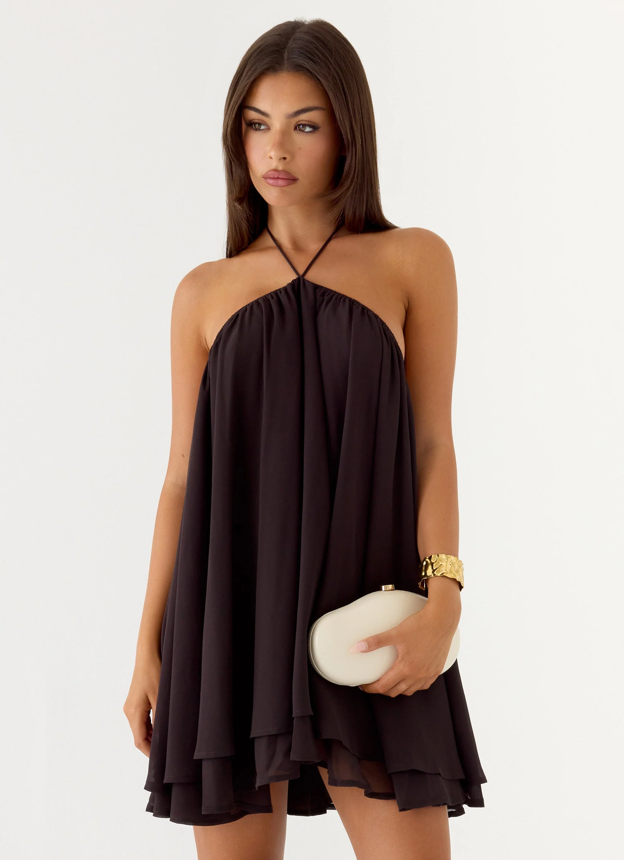 Milliani Clutch Bag - Cream - Image 4