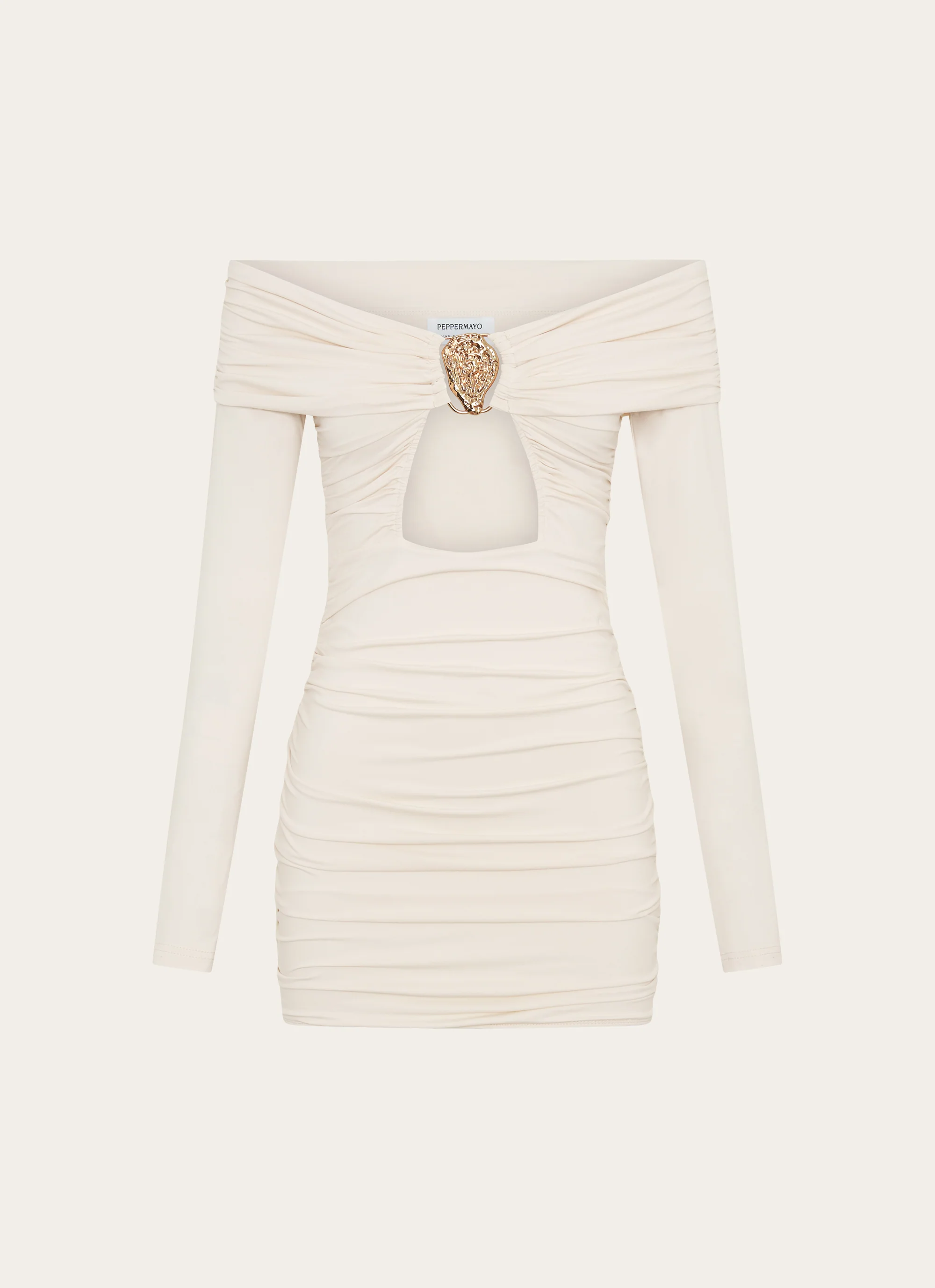 Millie Mini Dress - Ivory - Image 2