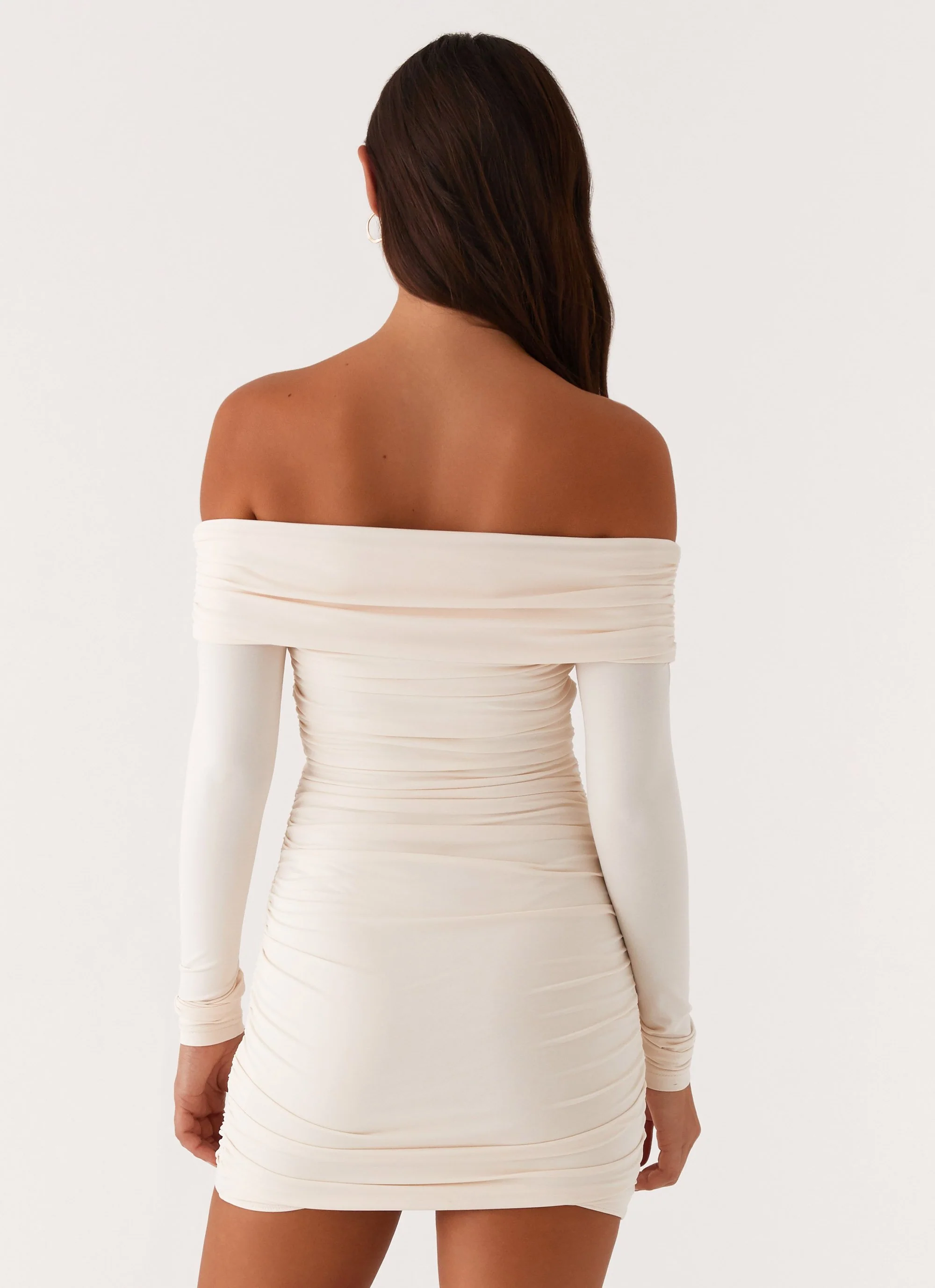 Millie Mini Dress - Ivory - Image 5