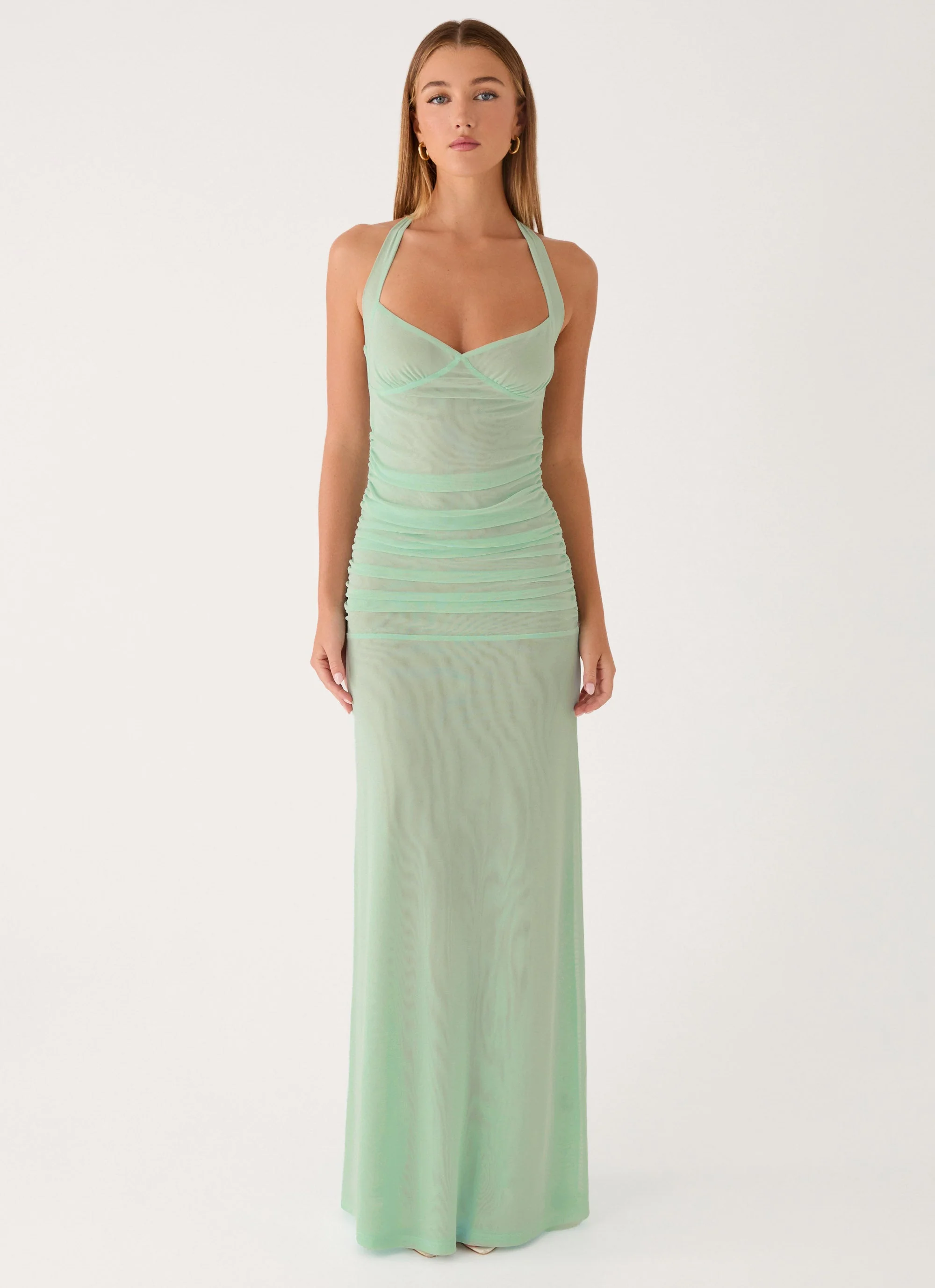 Mirabella Maxi Dress - Aqua - Image 6