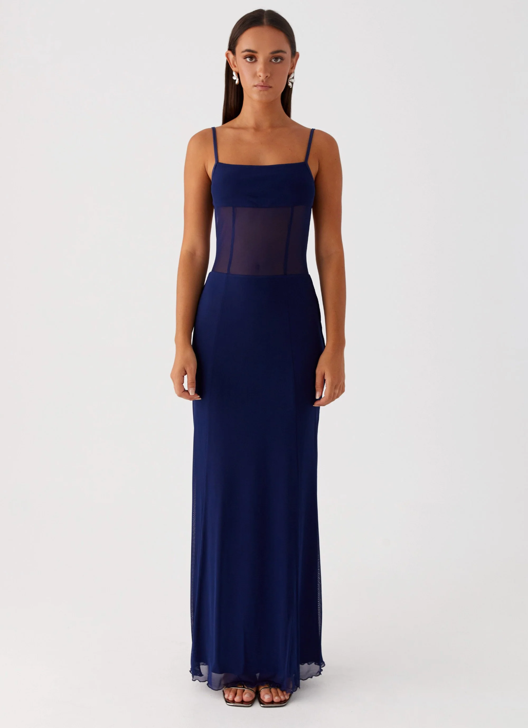 Miranda Maxi Dress - Navy - Image 2