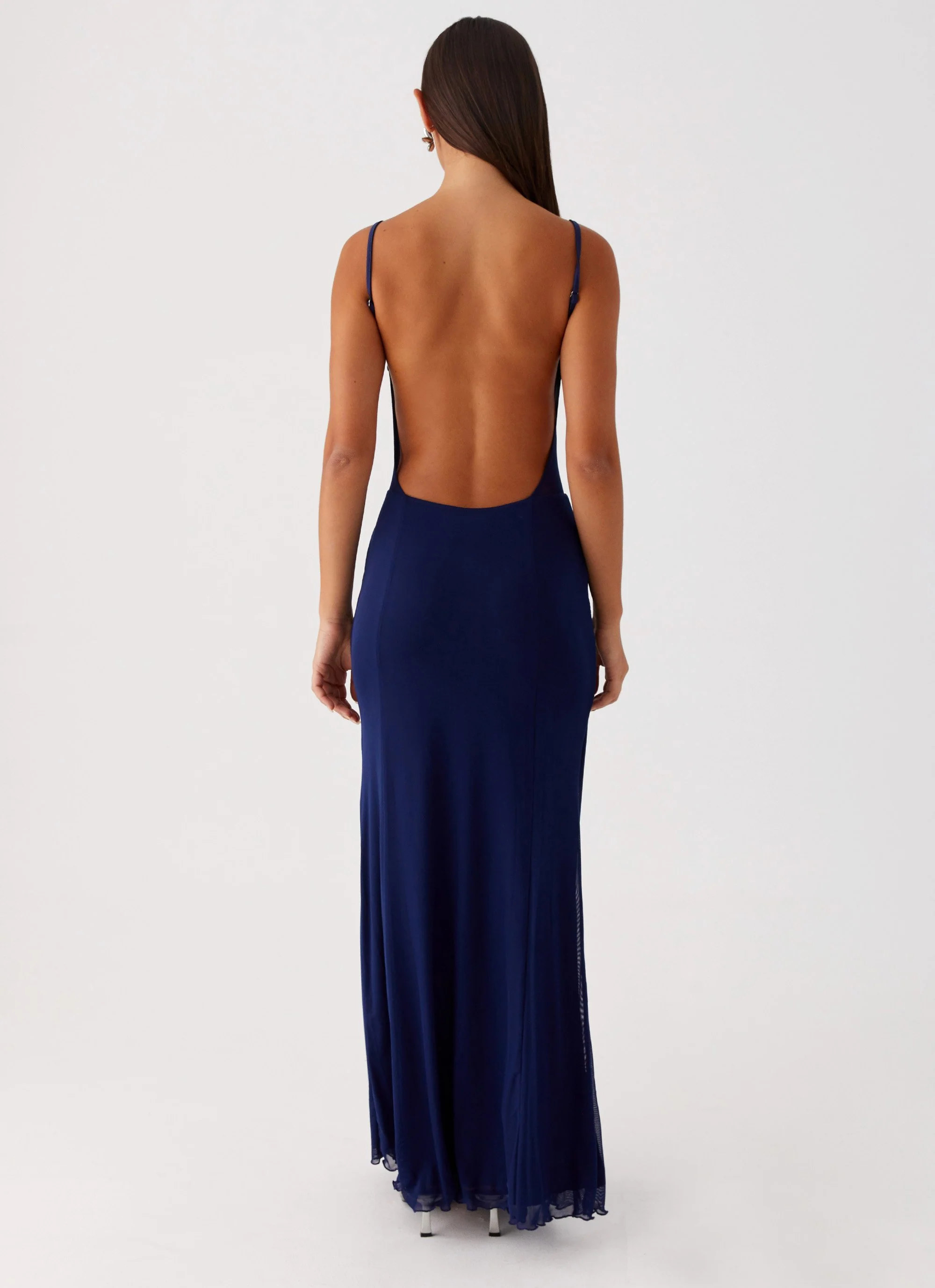 Miranda Maxi Dress - Navy - Image 4