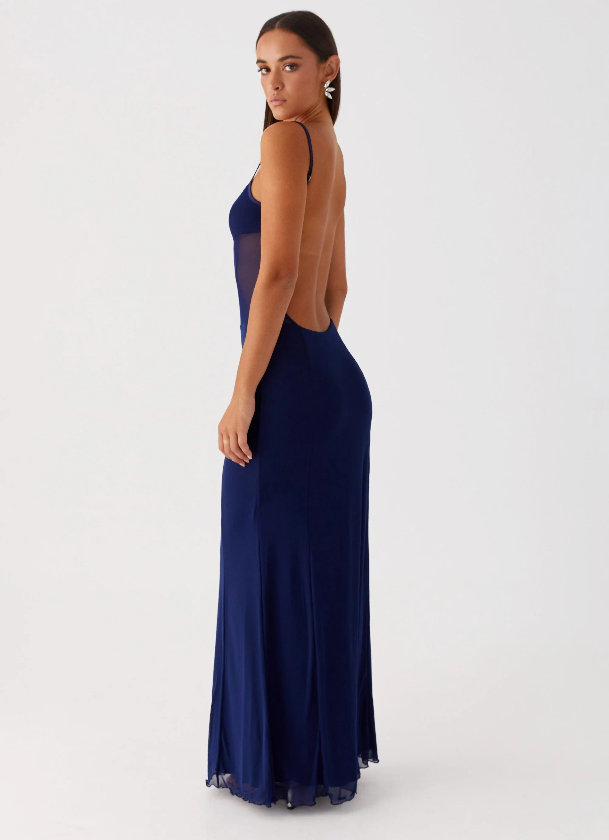 Miranda Maxi Dress - Navy - Image 6
